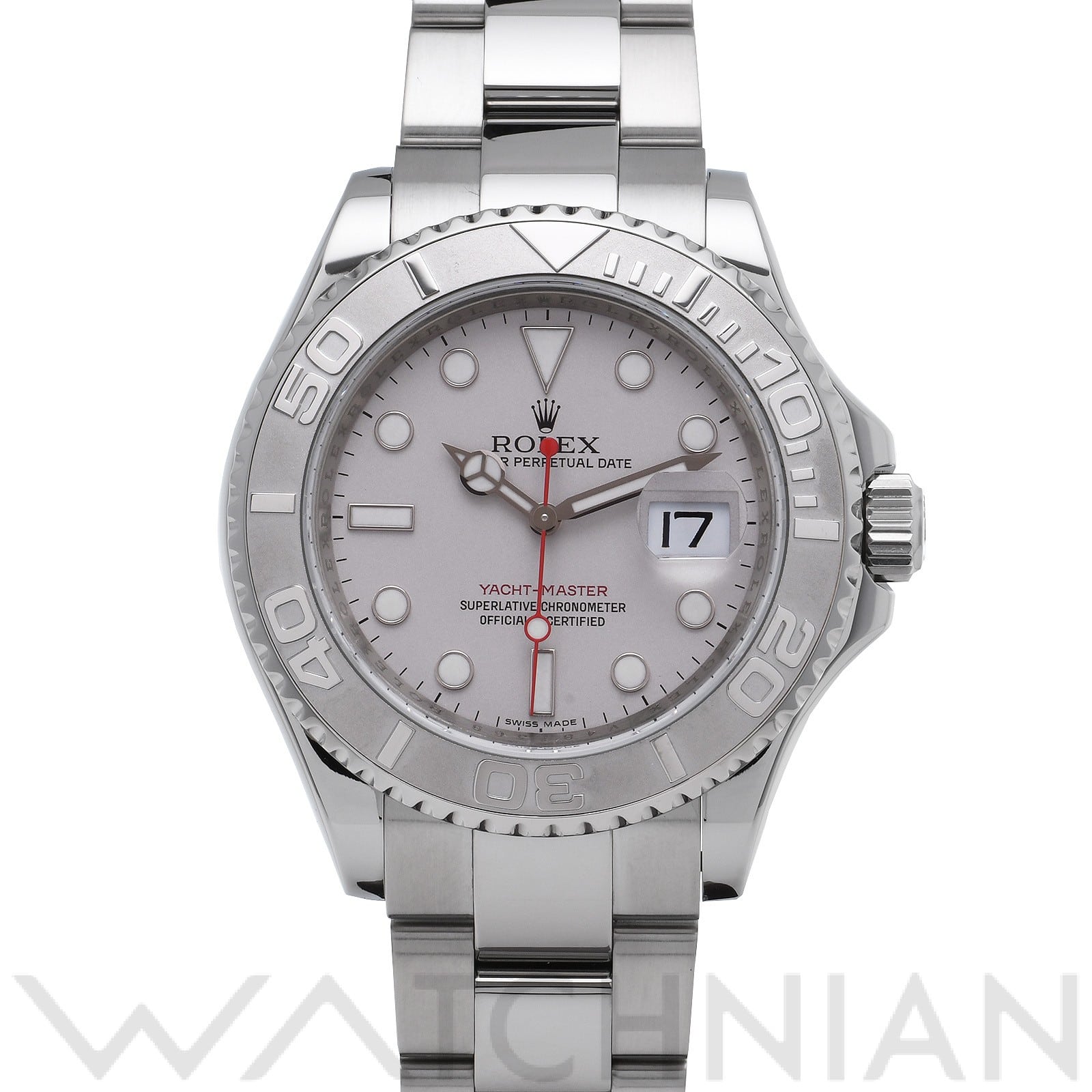 ロレックス / ROLEX ヨットマスター ロレジウム 16622 シルバー メンズ 時計 【中古】【wristwatch】