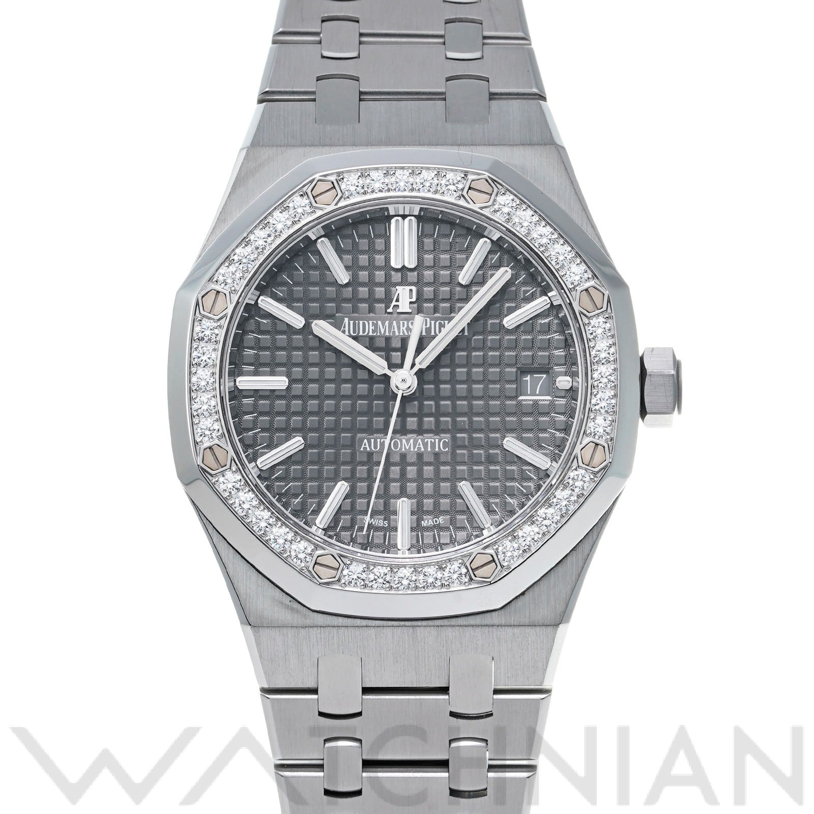 オーデマ ピゲ ロイヤルオーク 15451ST.ZZ.1256ST.02 グレー ユニセックス 時計 【中古】【wristwatch】