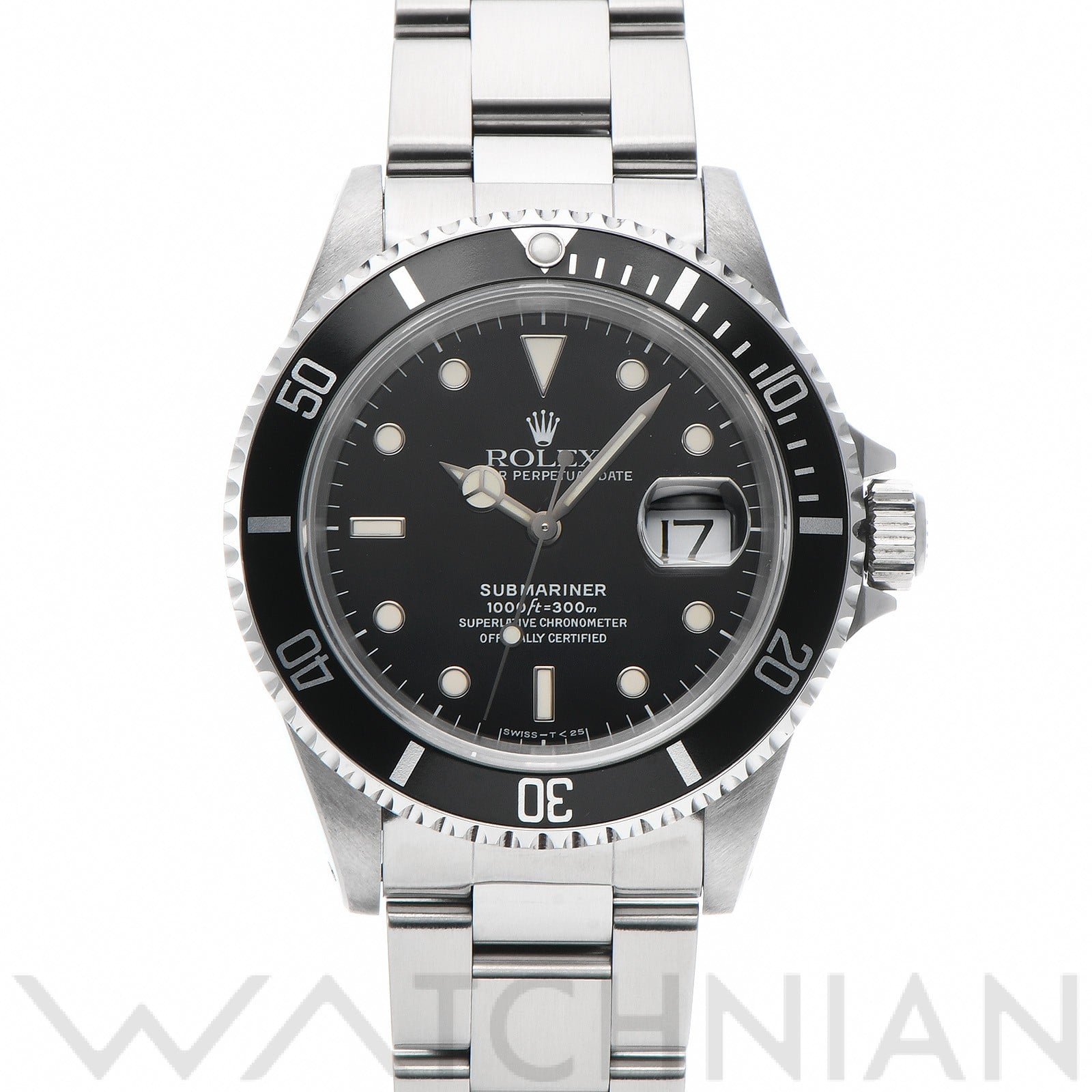 ロレックス / ROLEX サブマリーナ デイト 16610 ブラック メンズ 時計 【中古】【wristwatch】