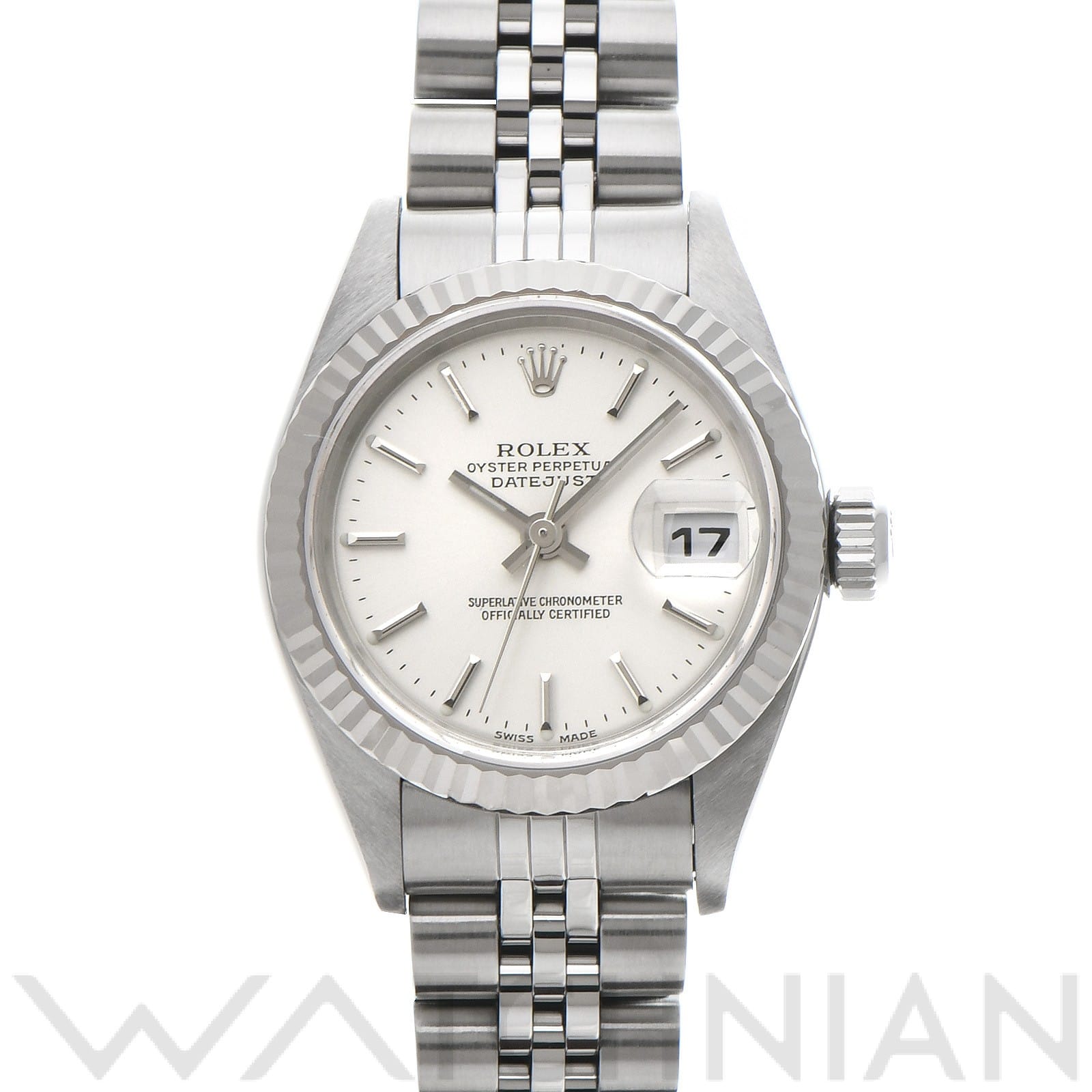 ロレックス デイトジャスト 26 79174 シルバー レディース 時計 【中古】【wristwatch】