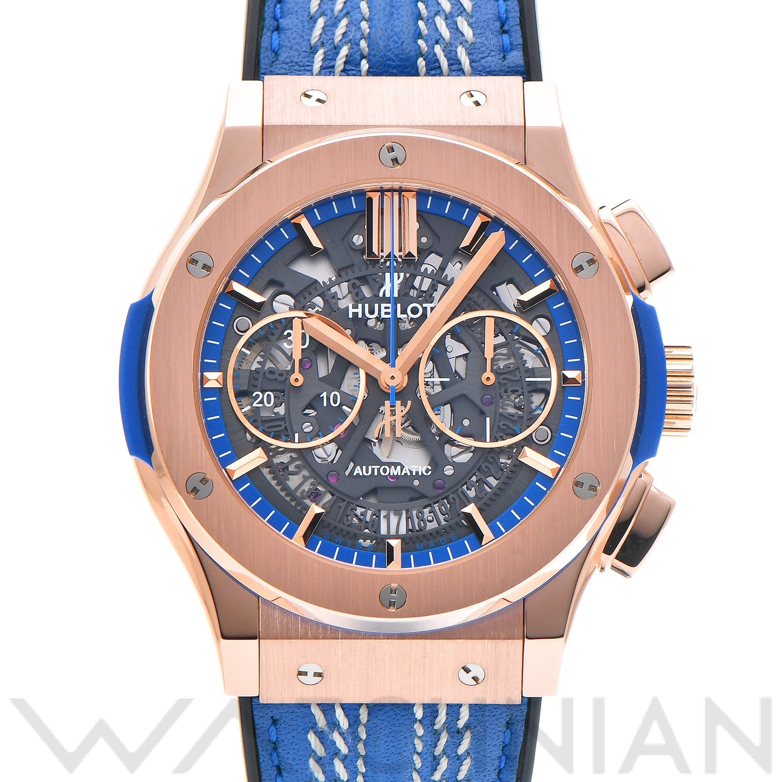 ウブロ / HUBLOT クラシックフュージョン アエロフュージョン クロノグラフ キングゴールド 2016 ICC WORLD 20 525.OX.0129.VR.ICC16 サファイアクリスタル メンズ 時計 【中古】【wristwatch】