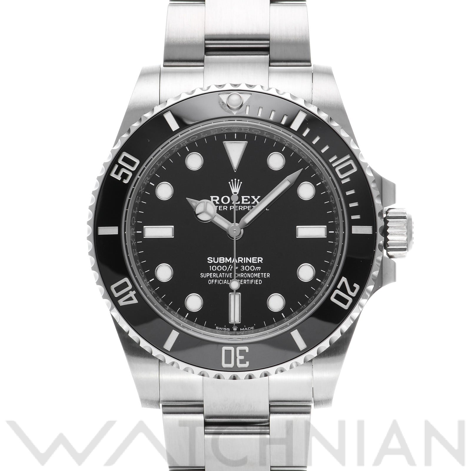 ロレックス サブマリーナ 124060 ブラック メンズ 時計 【中古】【wristwatch】