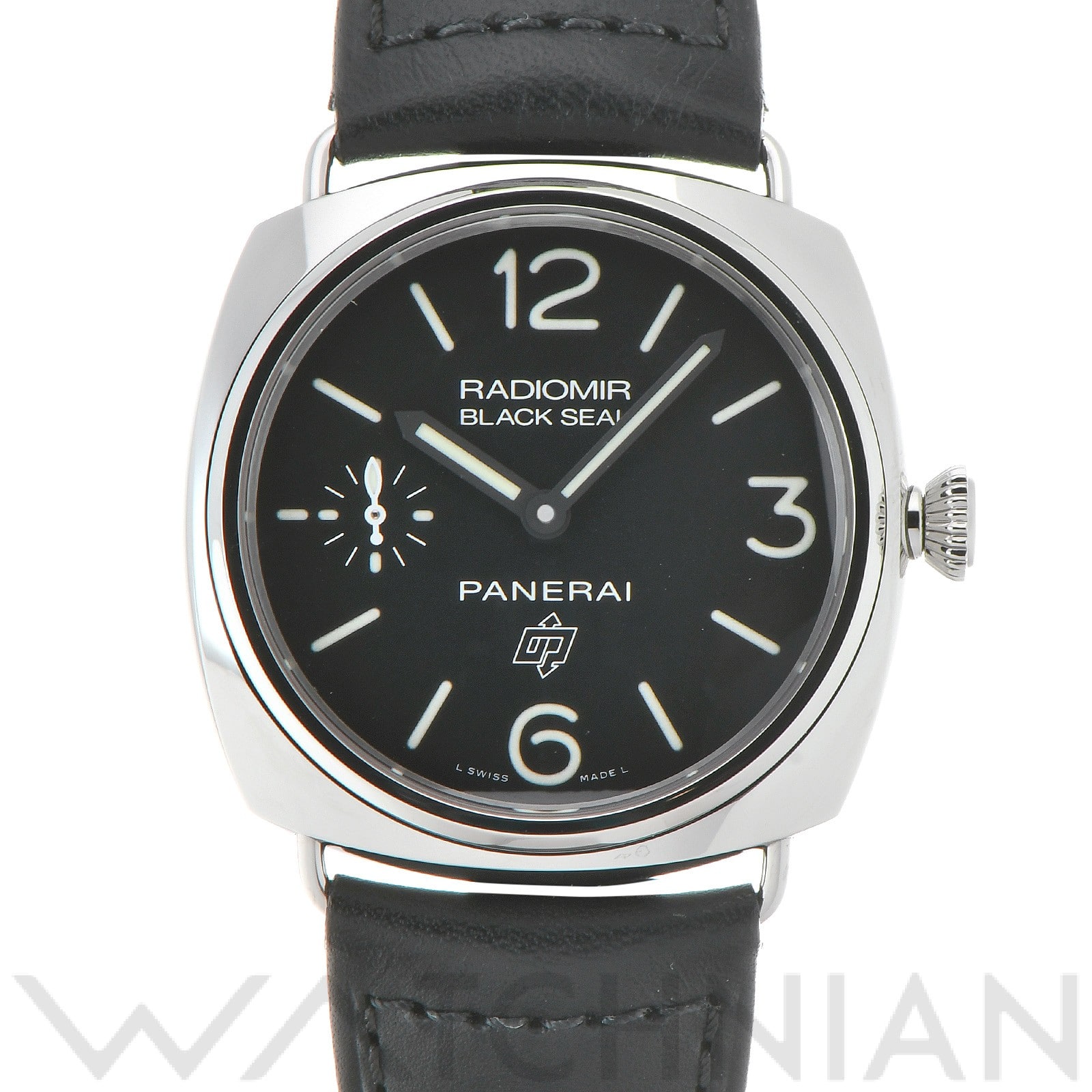 パネライ / PANERAI ラジオミール ブラックシール ロゴ PAM00380 ブラック メンズ 時計 【中古】【wristwatch】