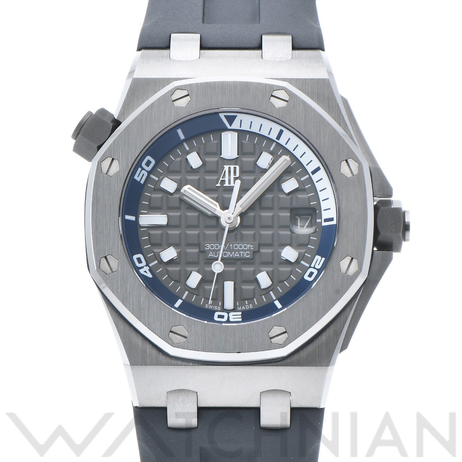 オーデマ ピゲ ロイヤルオーク オフショア ダイバー 15720ST.OO.A009CA.01 グレー メンズ 時計 【中古】【wristwatch】