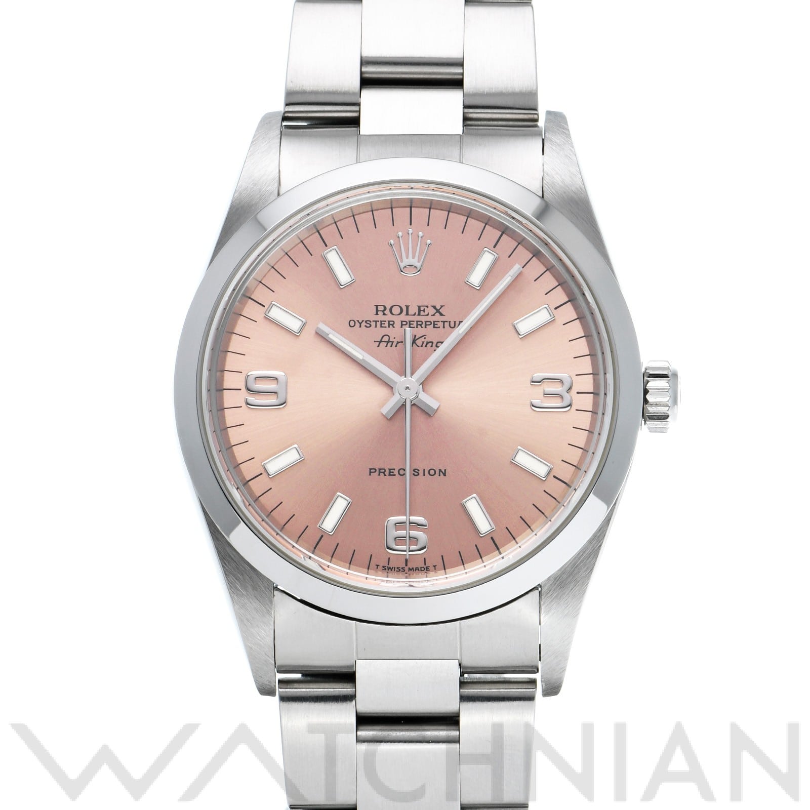 ロレックス エアキング 14000 ピンク メンズ 時計 【中古】【wristwatch】