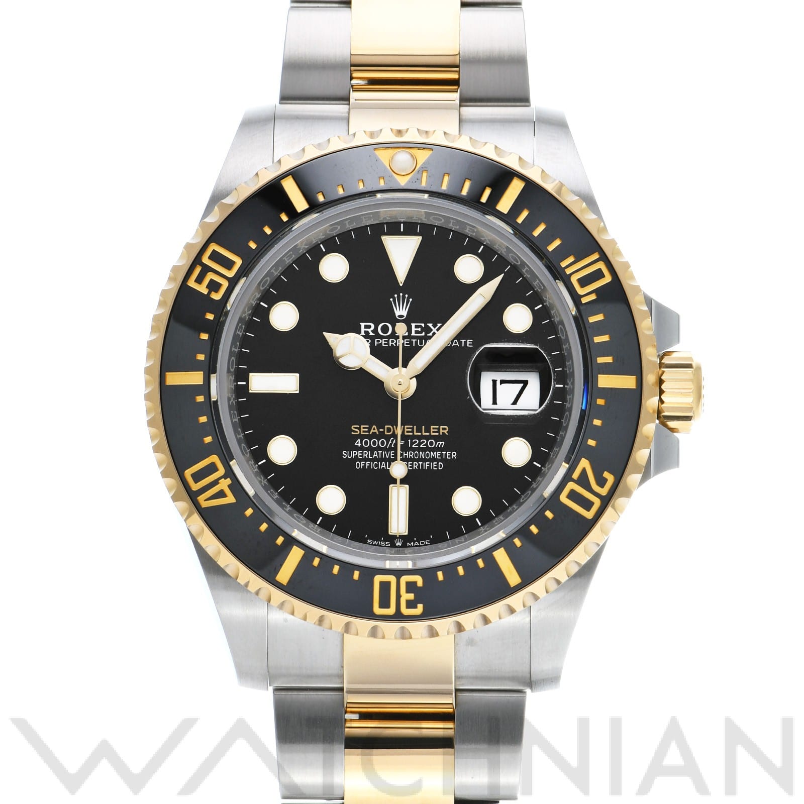 ロレックス シードゥエラー 126603 ブラック メンズ 時計 【中古】【wristwatch】