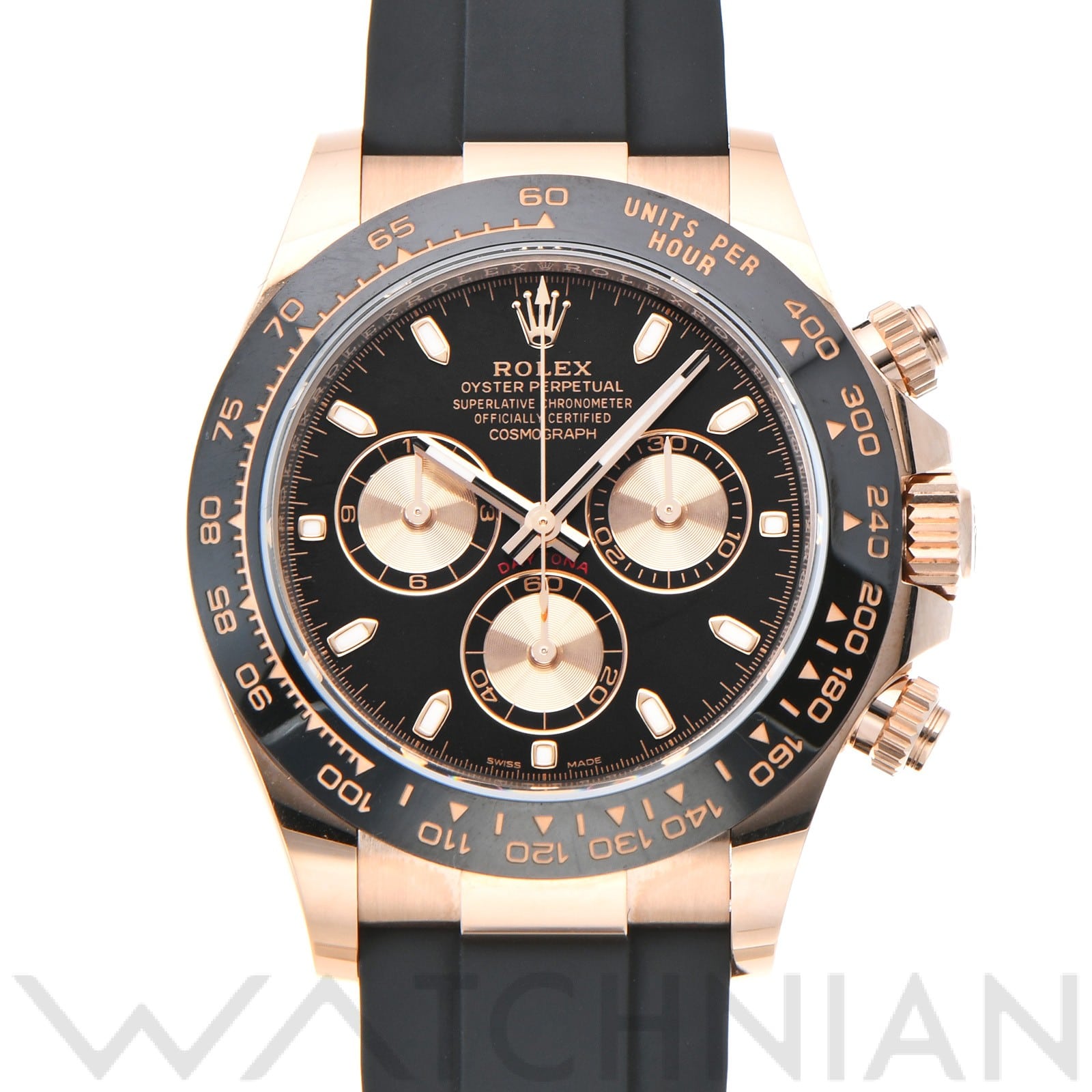 ロレックス コスモグラフ デイトナ 116515LN ブラック/ピンク メンズ 時計 【中古】【wristwatch】