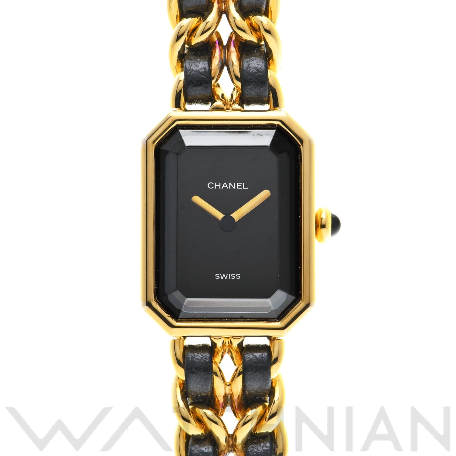 シャネル / CHANEL プルミエール M H0001 ブラック レディース 時計 【中古】【wristwatch】