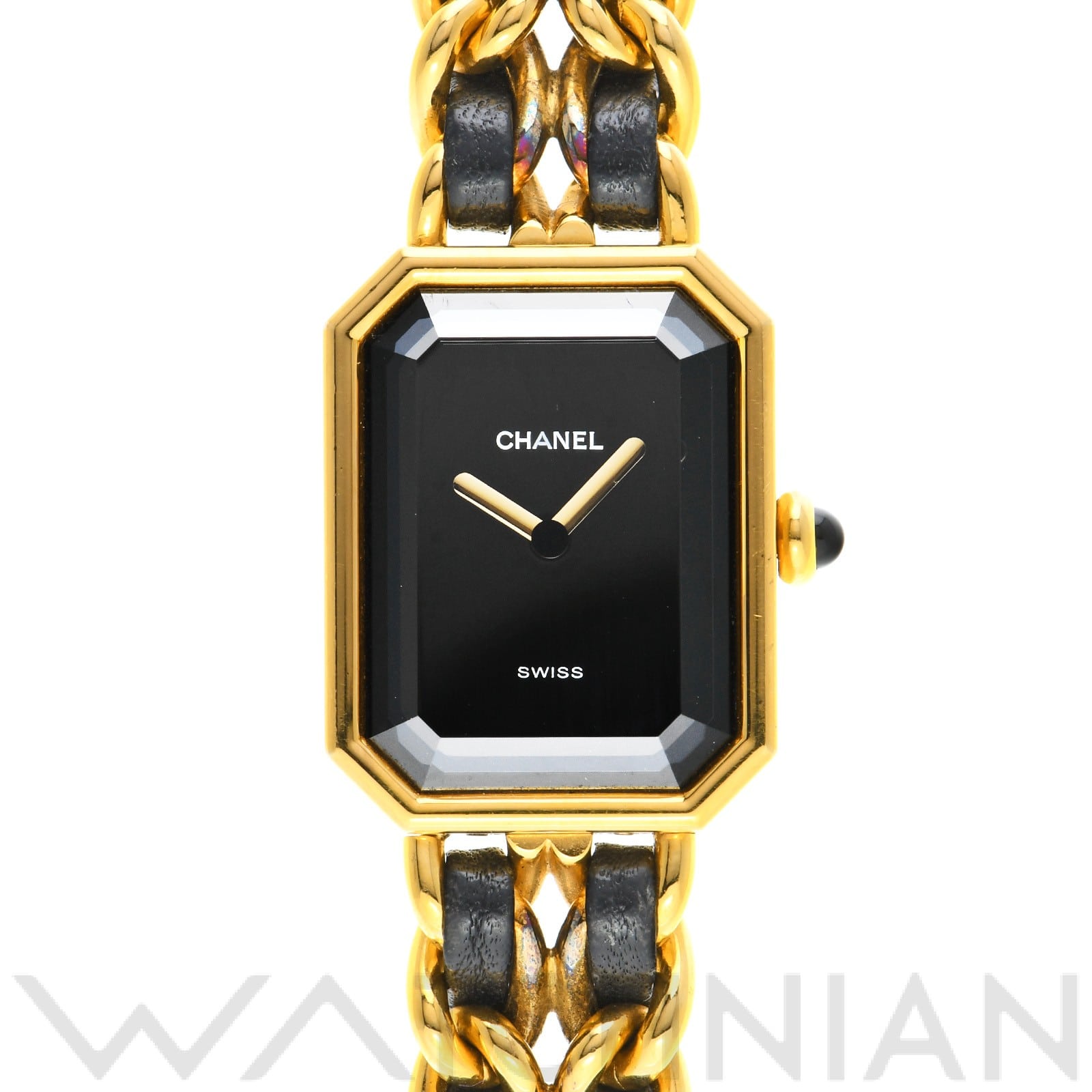 シャネル / CHANEL プルミエール M H0001 ブラック レディース 時計 【中古】【wristwatch】