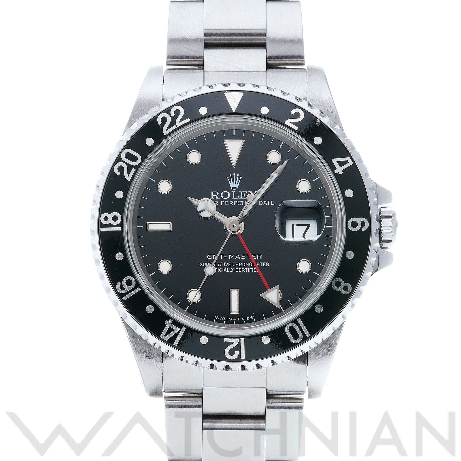 ロレックス GMTマスター 16700 ブラック メンズ 時計 【中古】【wristwatch】