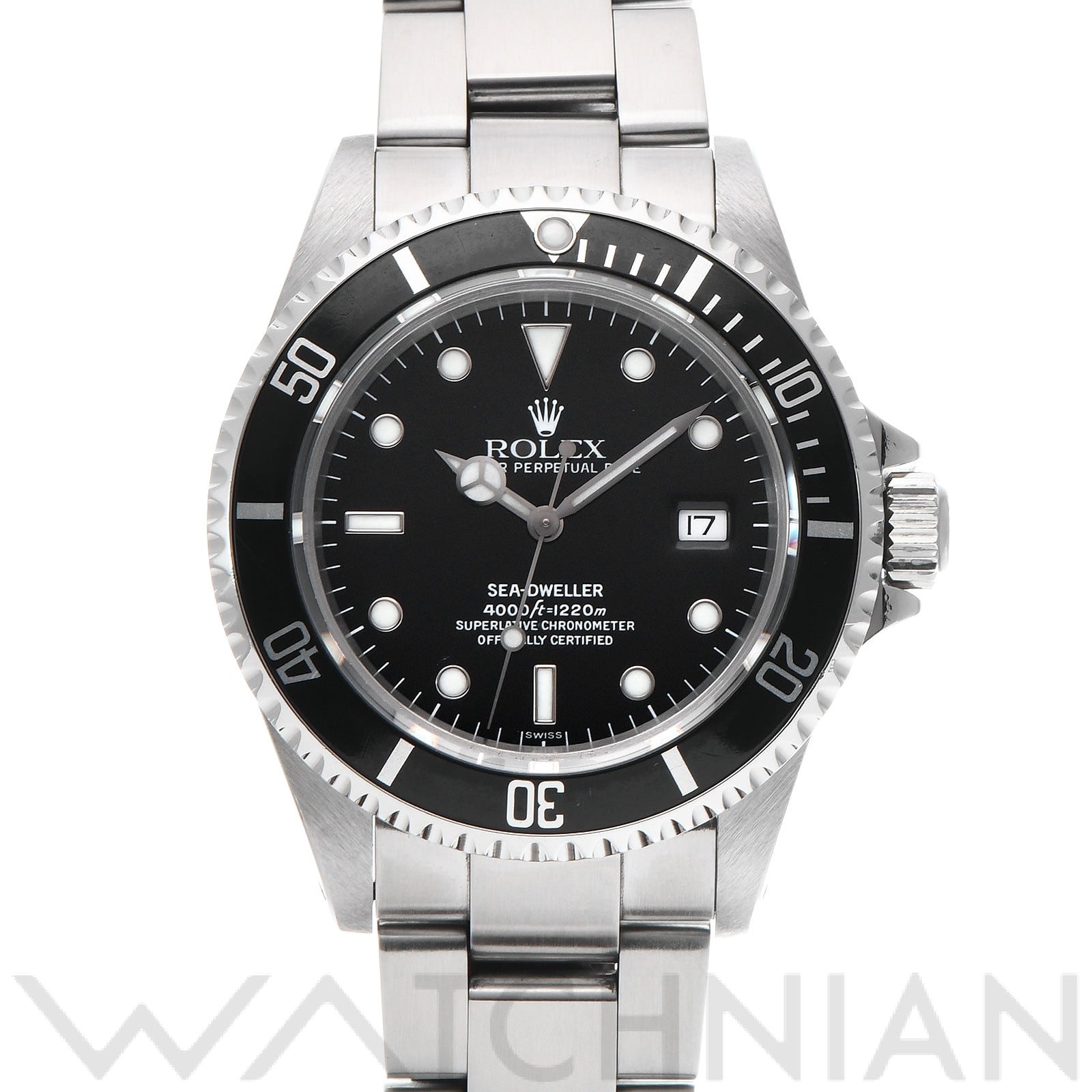 ロレックス シードゥエラー 16600 ブラック メンズ 時計 【中古】【wristwatch】