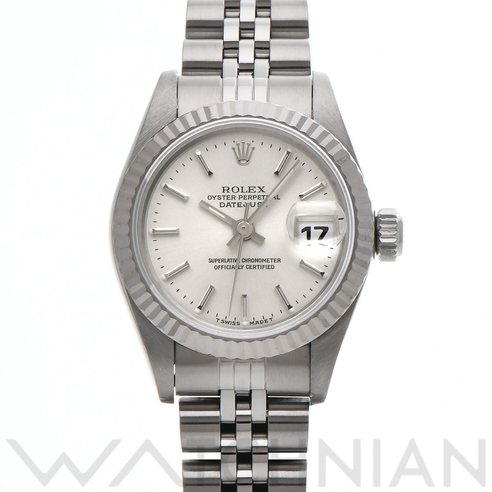 ロレックス デイトジャスト 26 69174 シルバー レディース 時計 【中古】【wristwatch】