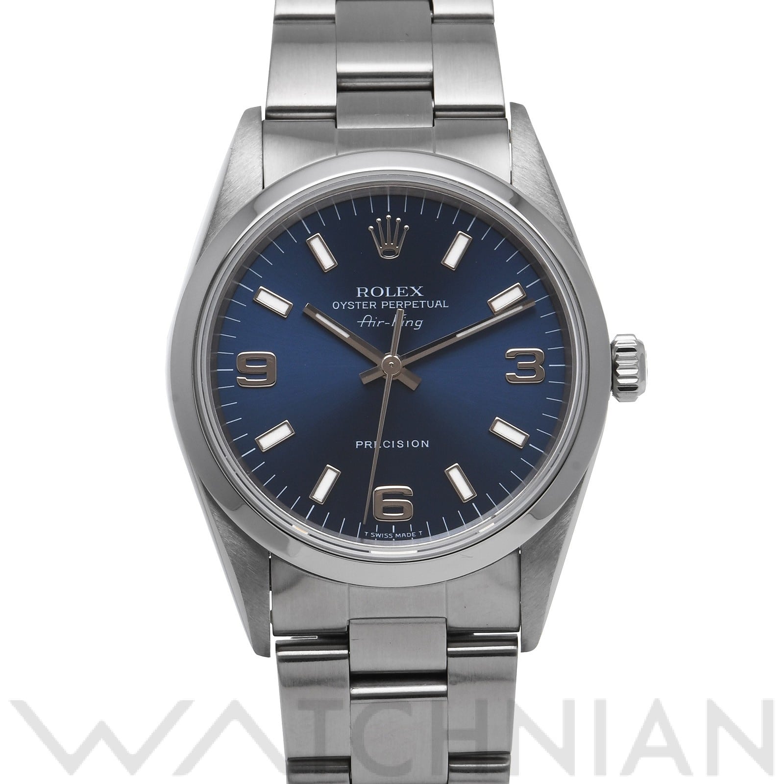 ロレックス エアキング 14000 ブルー メンズ 時計 【中古】【wristwatch】