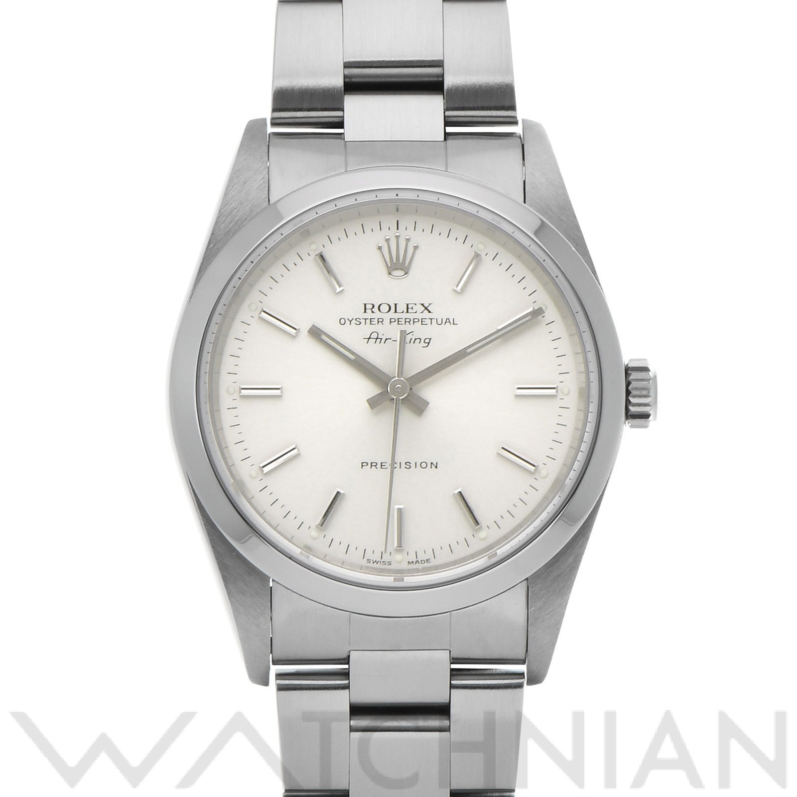 ロレックス エアキング 14000 シルバー メンズ 時計 【中古】【wristwatch】