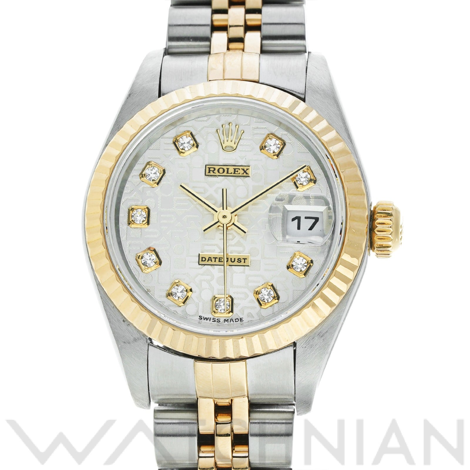 ロレックス デイトジャスト 79173G シルバーコンピュータ/ダイヤモンド レディース 時計 【中古】【wristwatch】