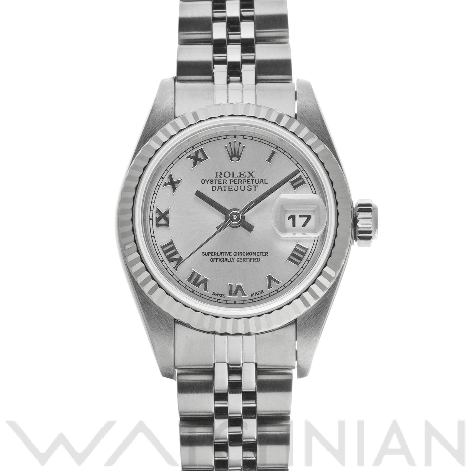 ロレックス デイトジャスト 79174 シルバー レディース 時計 【中古】【wristwatch】