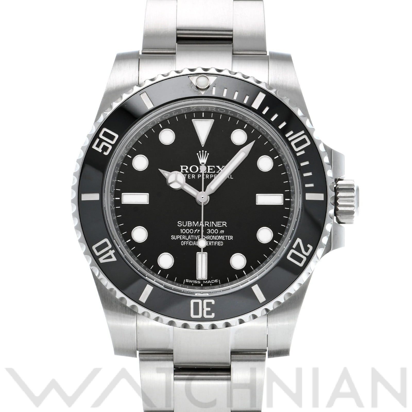 ロレックス サブマリーナ 114060 ブラック メンズ 時計 【中古】【wristwatch】