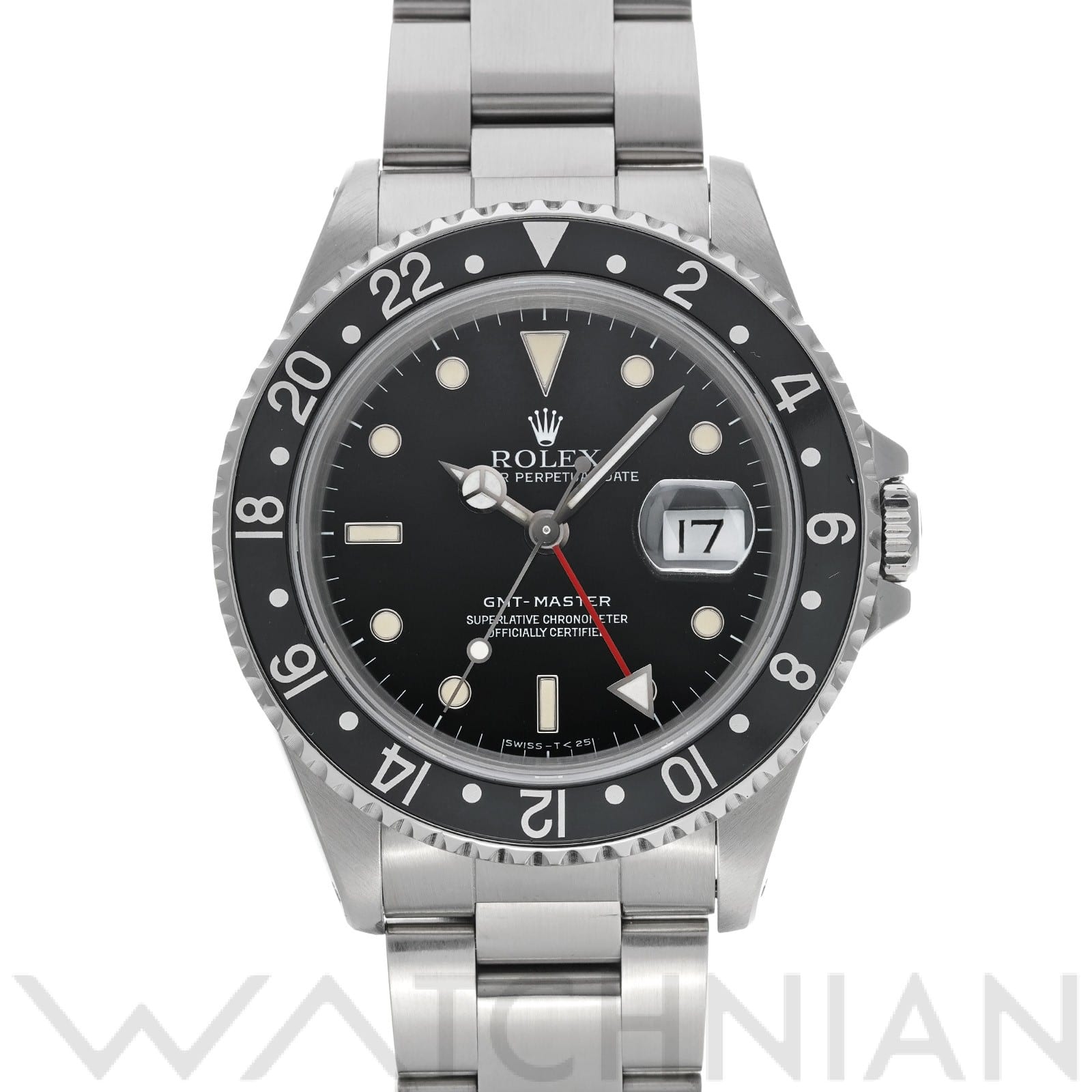 ロレックス GMTマスター 16700 ブラック メンズ 時計 【中古】【wristwatch】