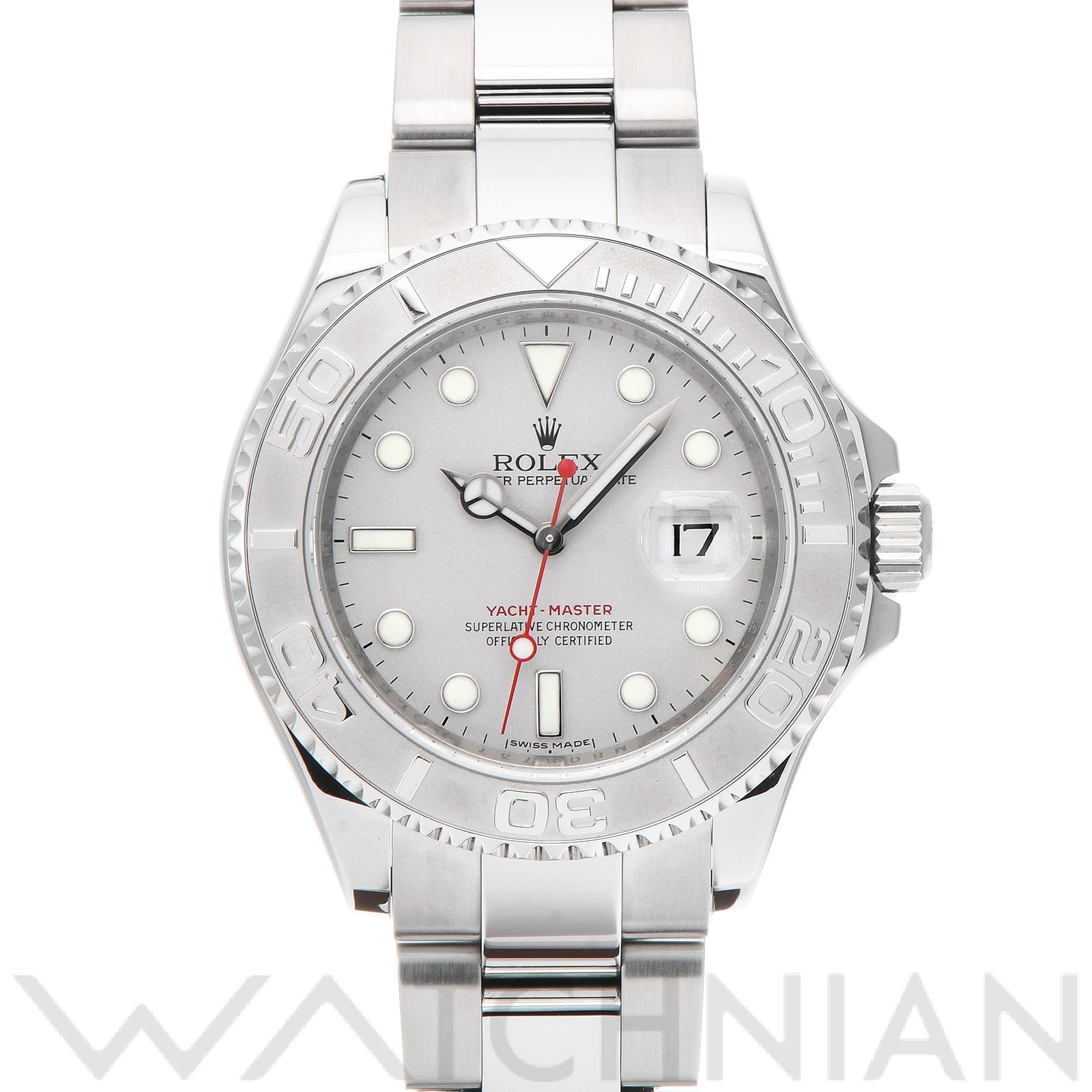 ロレックス / ROLEX ヨットマスター ロレジウム 16622 グレー メンズ 時計 【中古】【wristwatch】