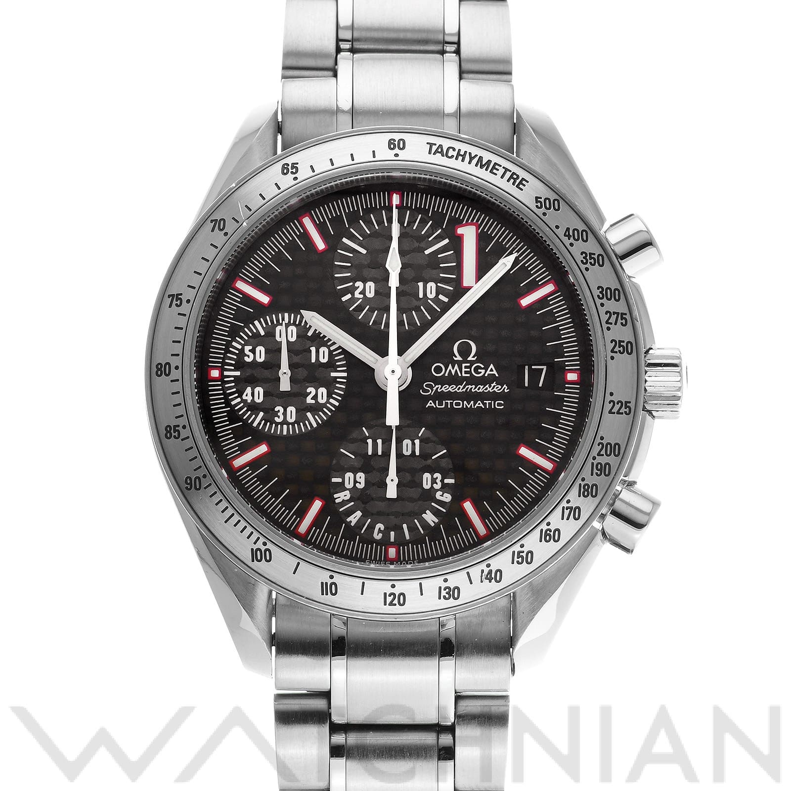 オメガ / OMEGA スピードマスター レーシング ミハエル・シューマッハ 2001 3519.50 ブラック メンズ 時計 【中古】【wristwatch】