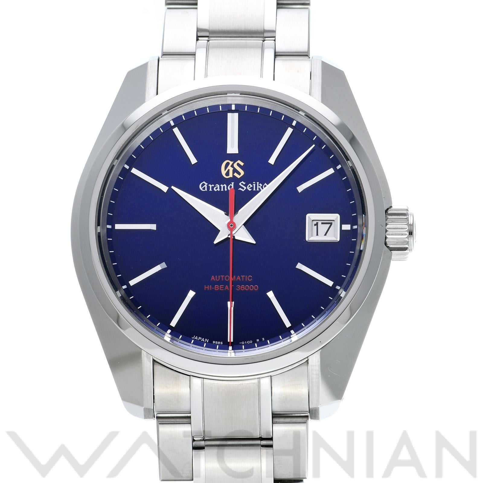 グランドセイコー / Grand Seiko メカニカル ハイビート36000 60th SBGH281 ブルー メンズ 時計 【中古】【wristwatch】