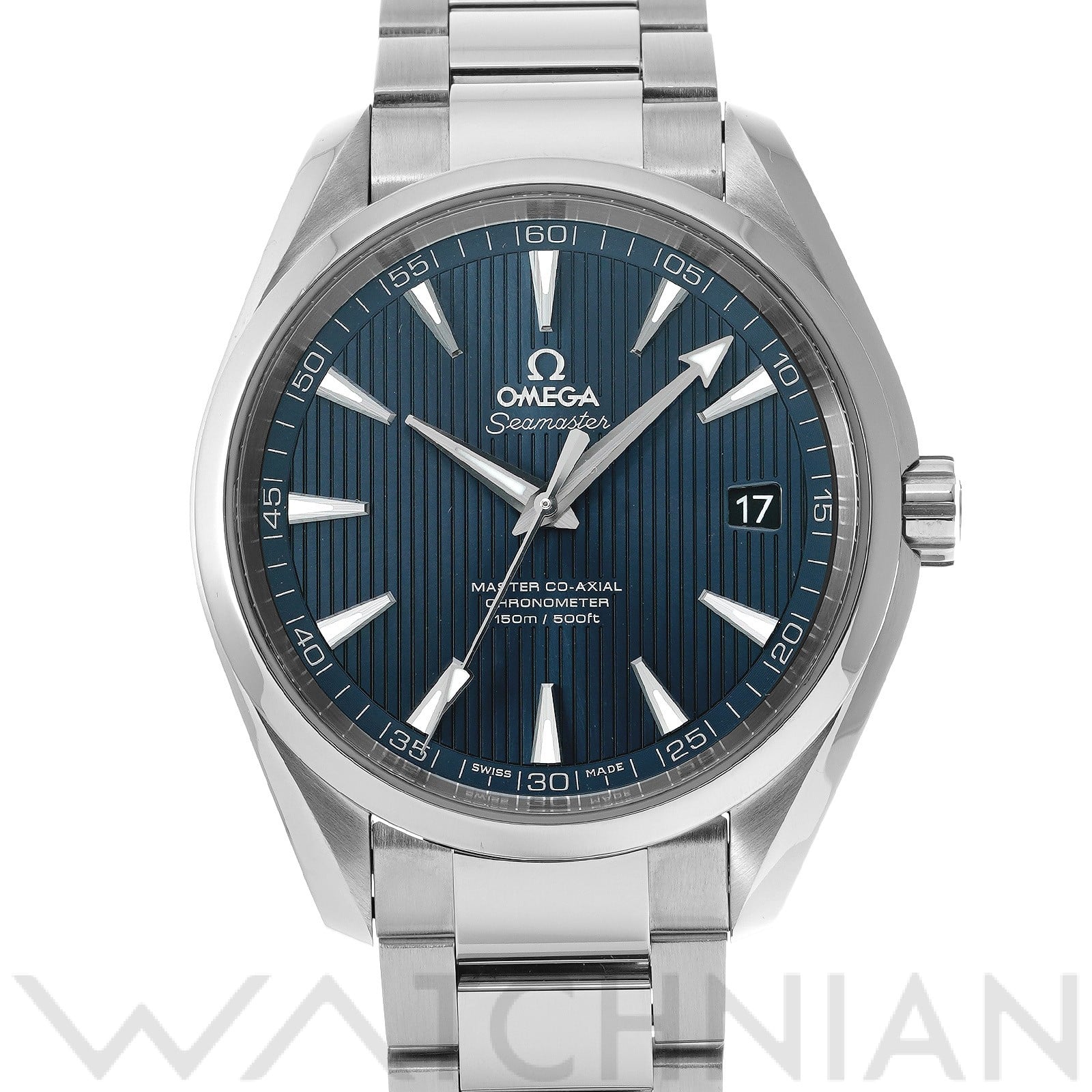オメガ / OMEGA シーマスター アクアテラ マスターコーアクシャル 231.10.42.21.03.003 ブルー メンズ 時計 【中古】【wristwatch】
