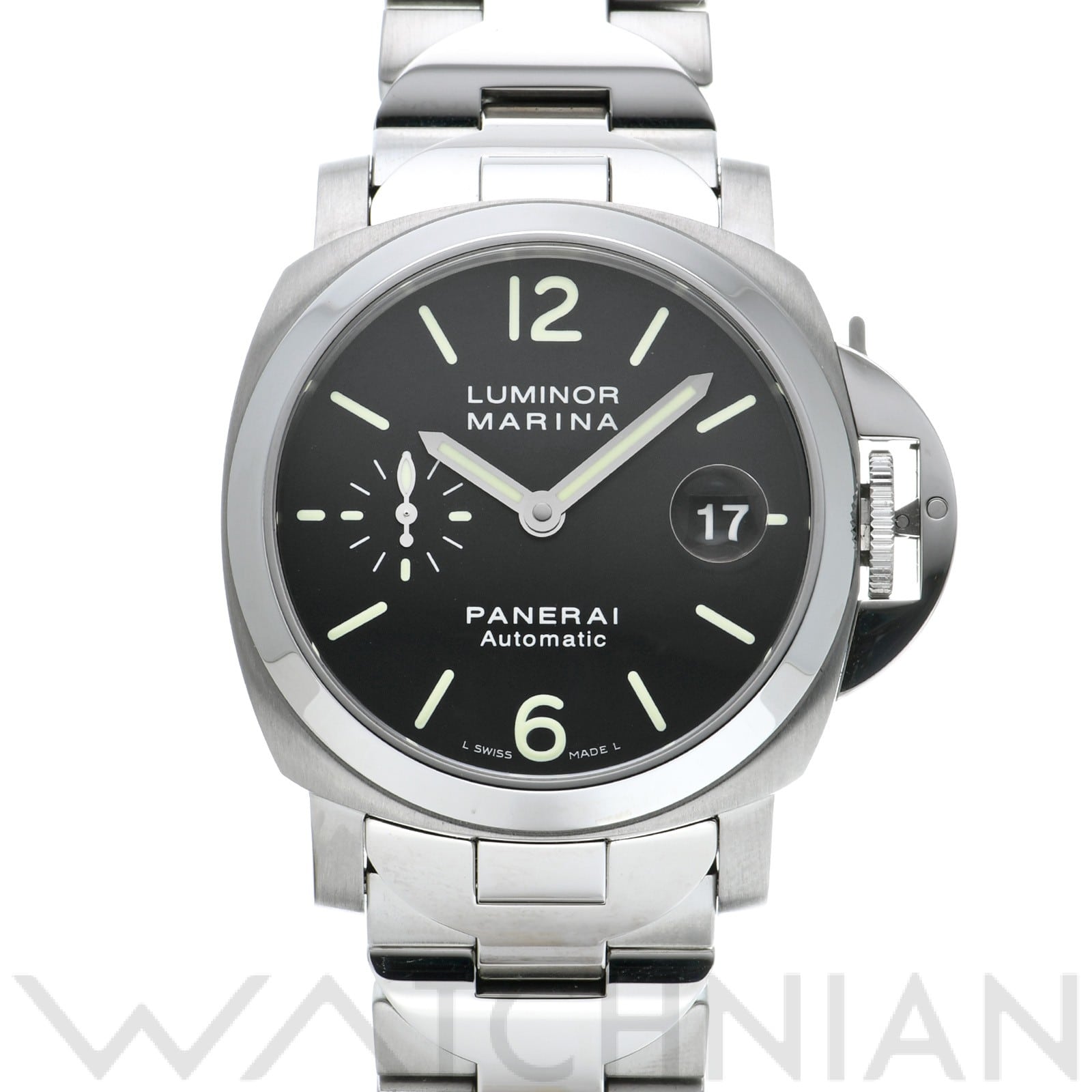 パネライ / PANERAI ルミノールマリーナ PAM00299 ブラック メンズ 時計 【中古】【wristwatch】