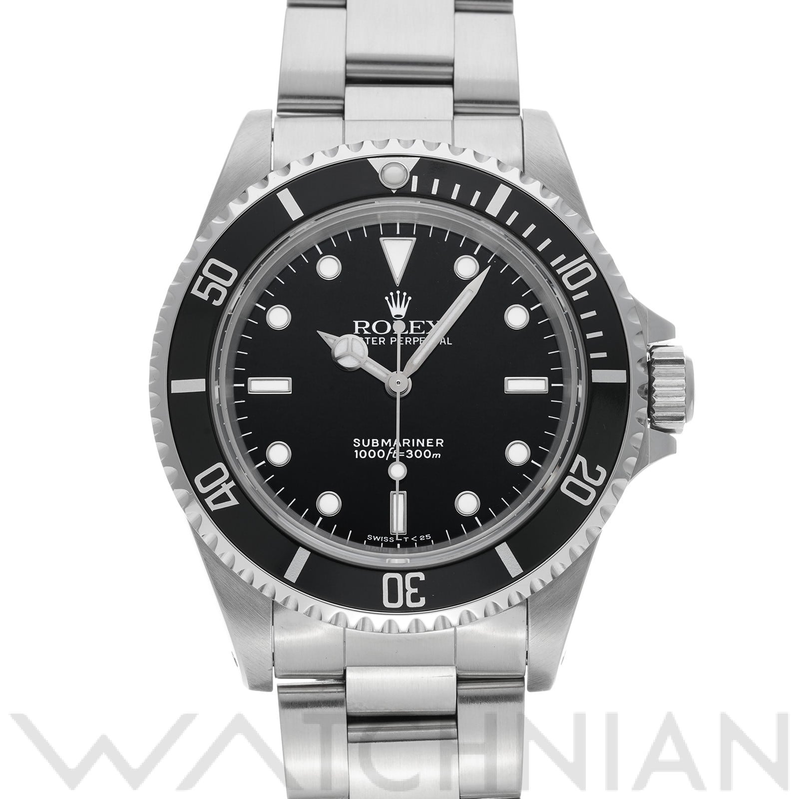 サブマリーナ 14060 T番(1996年頃製造) ブラック ロレックス ROLEX メンズ 【中古】