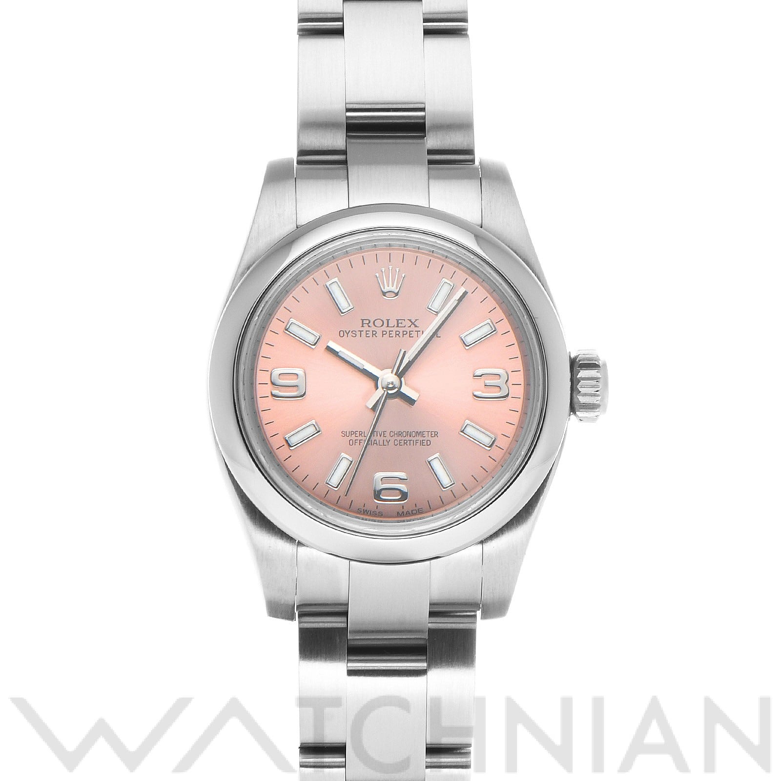 ロレックス / ROLEX オイスターパーペチュアル 26 176200 ピンク レディース 時計 【中古】【wristwatch】