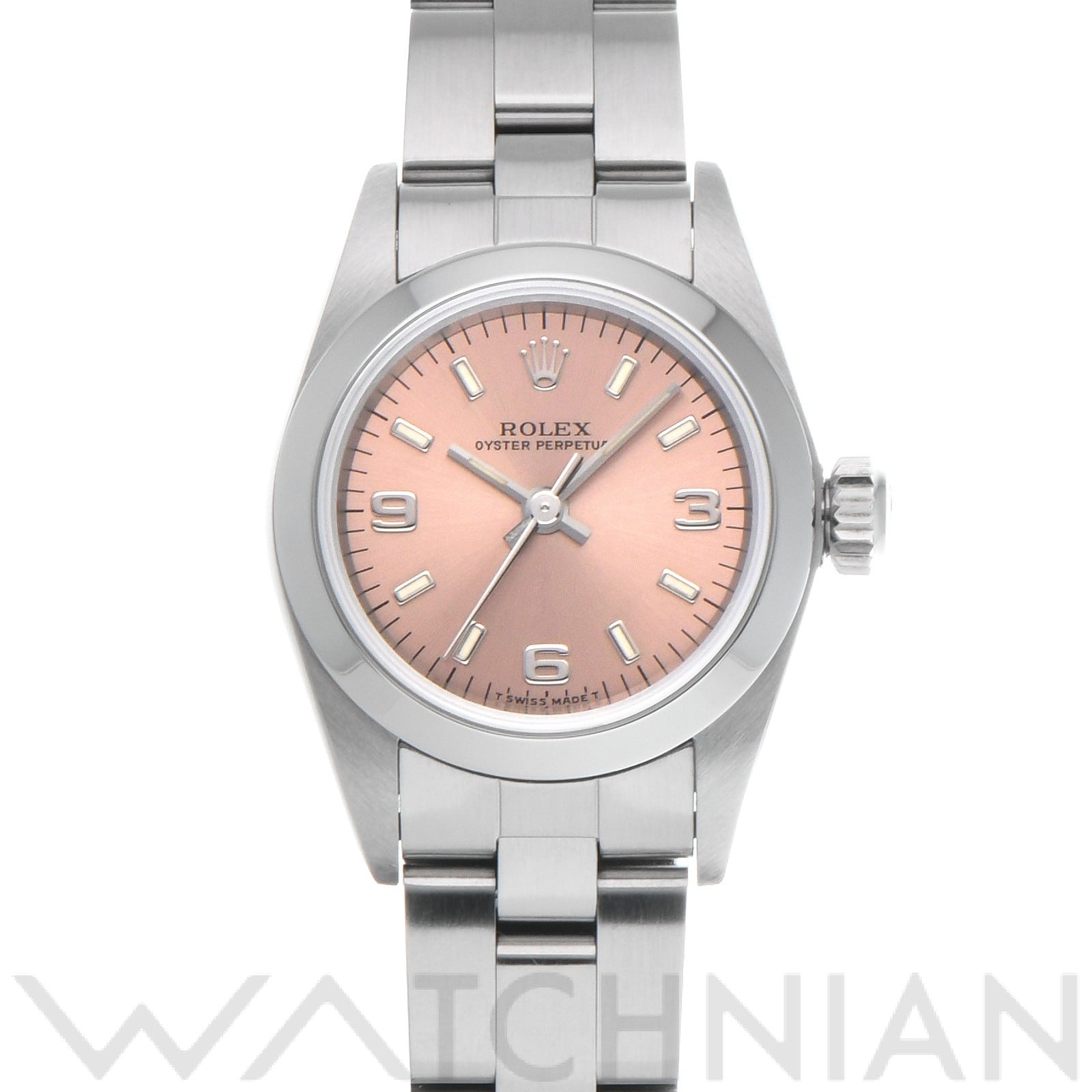 ロレックス / ROLEX オイスターパーペチュアル レディ 24 67180 ピンク レディース 時計 【中古】【wristwatch】