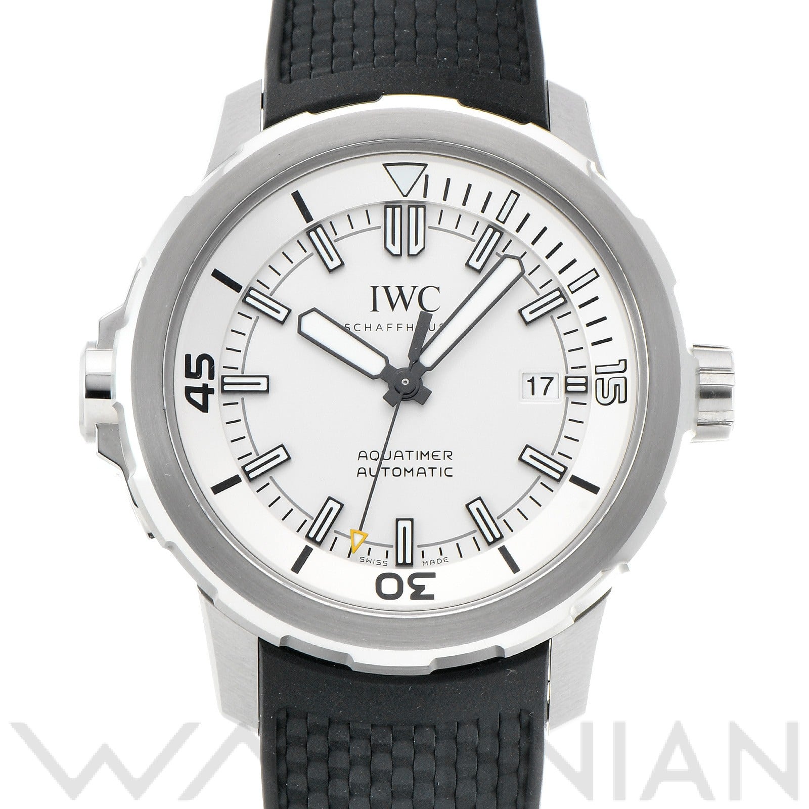 IWC アクアタイマー オートマティック IW329003 シルバーメッキ メンズ 時計 【中古】【wristwatch】