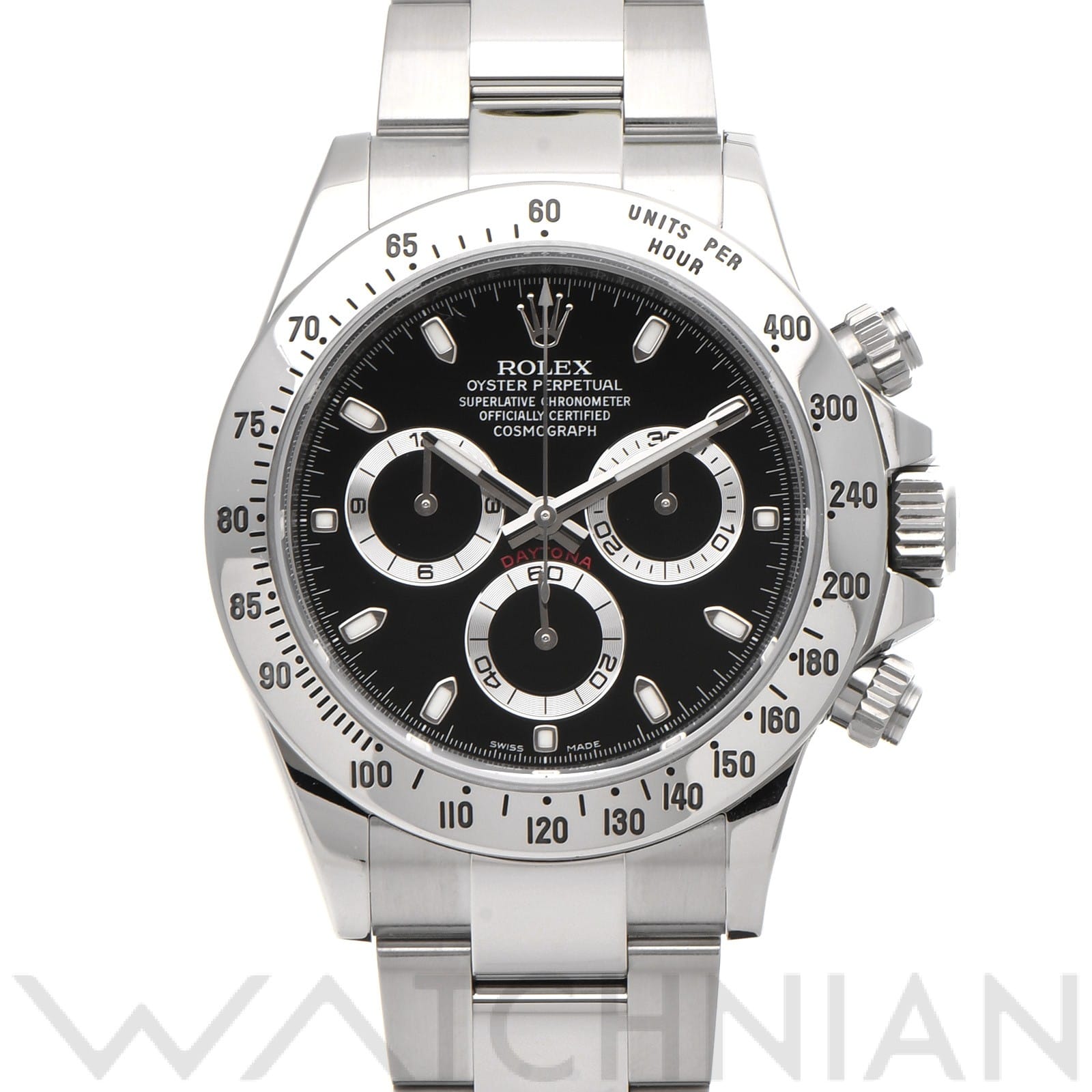 ロレックス コスモグラフ デイトナ 116520 ブラック メンズ 時計 【中古】【wristwatch】