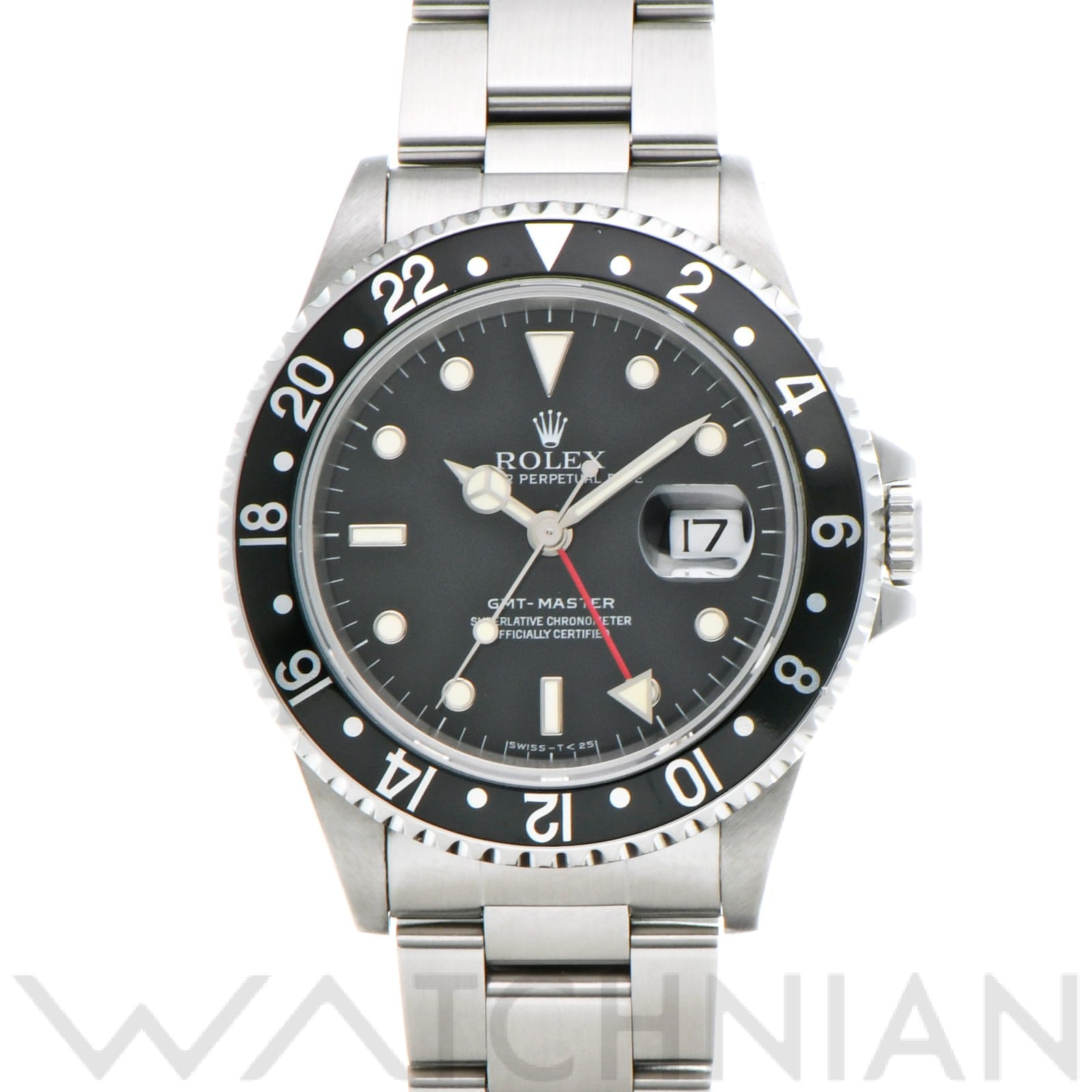 ロレックス GMTマスター 16700 ブラック メンズ 時計 【中古】【wristwatch】