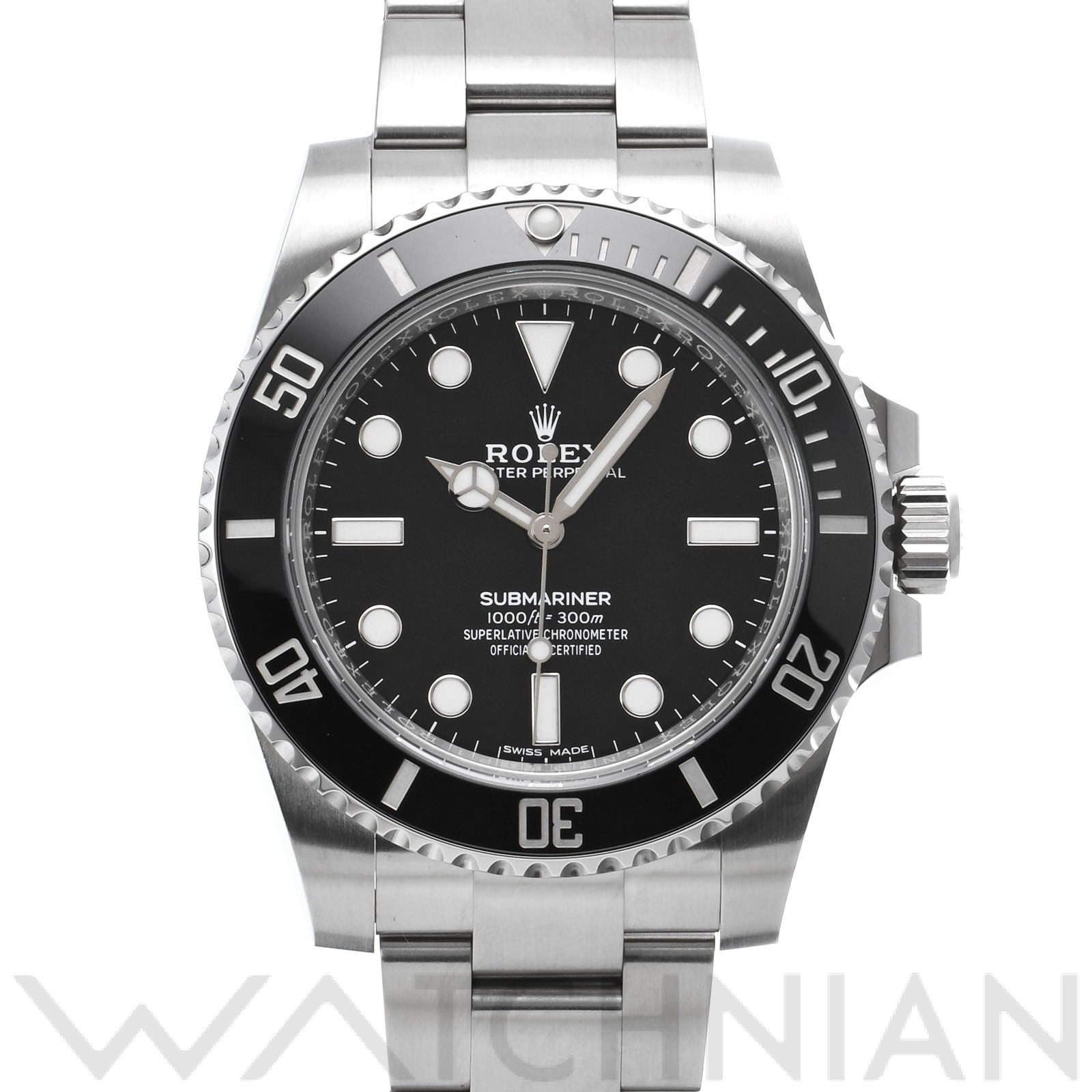 ロレックス サブマリーナ 114060 ブラック メンズ 時計 【中古】【wristwatch】