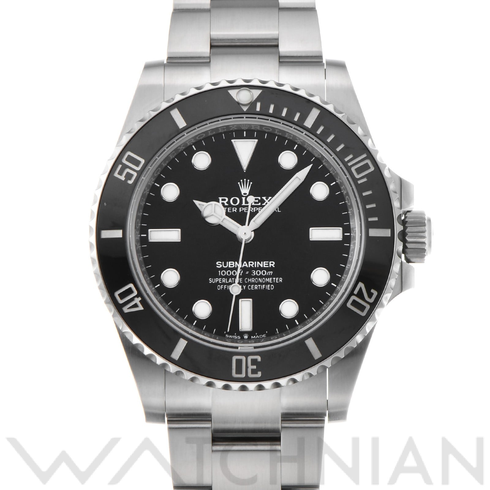 ロレックス サブマリーナ 124060 ブラック メンズ 時計 【中古】【wristwatch】