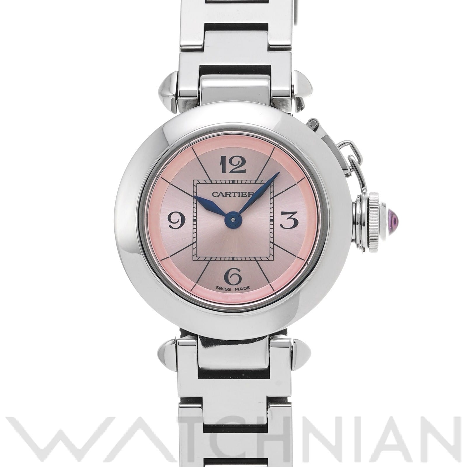 カルティエ / CARTIER ミスパシャ W3140008 ピンク レディース 時計 【中古】【wristwatch】
