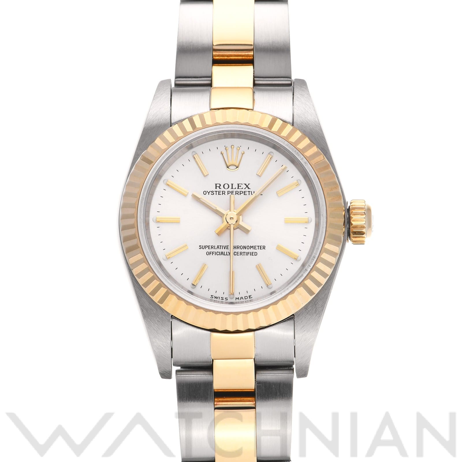 ロレックス / ROLEX オイスターパーペチュアル 24 76193 シルバー レディース 時計 【中古】【wristwatch】