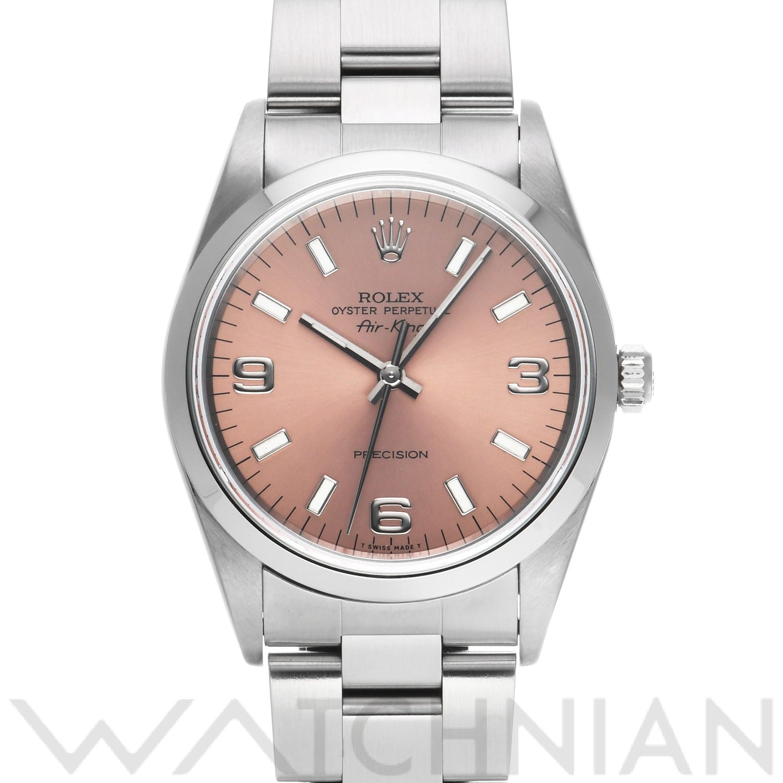 ロレックス エアキング 14000 ピンク メンズ 時計 【中古】【wristwatch】