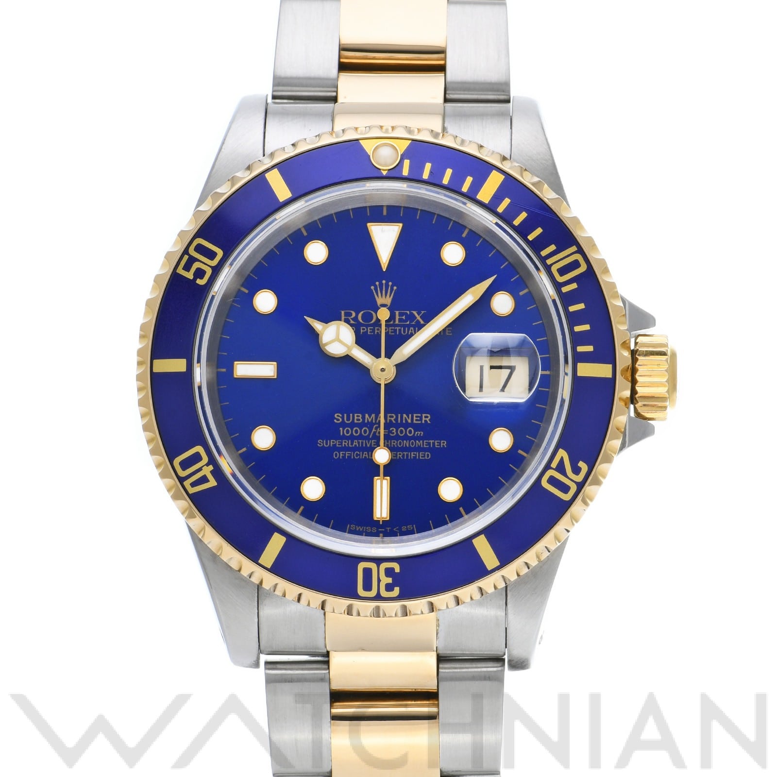 ロレックス / ROLEX サブマリーナ デイト 16613 ブルー メンズ 時計 【中古】【wristwatch】