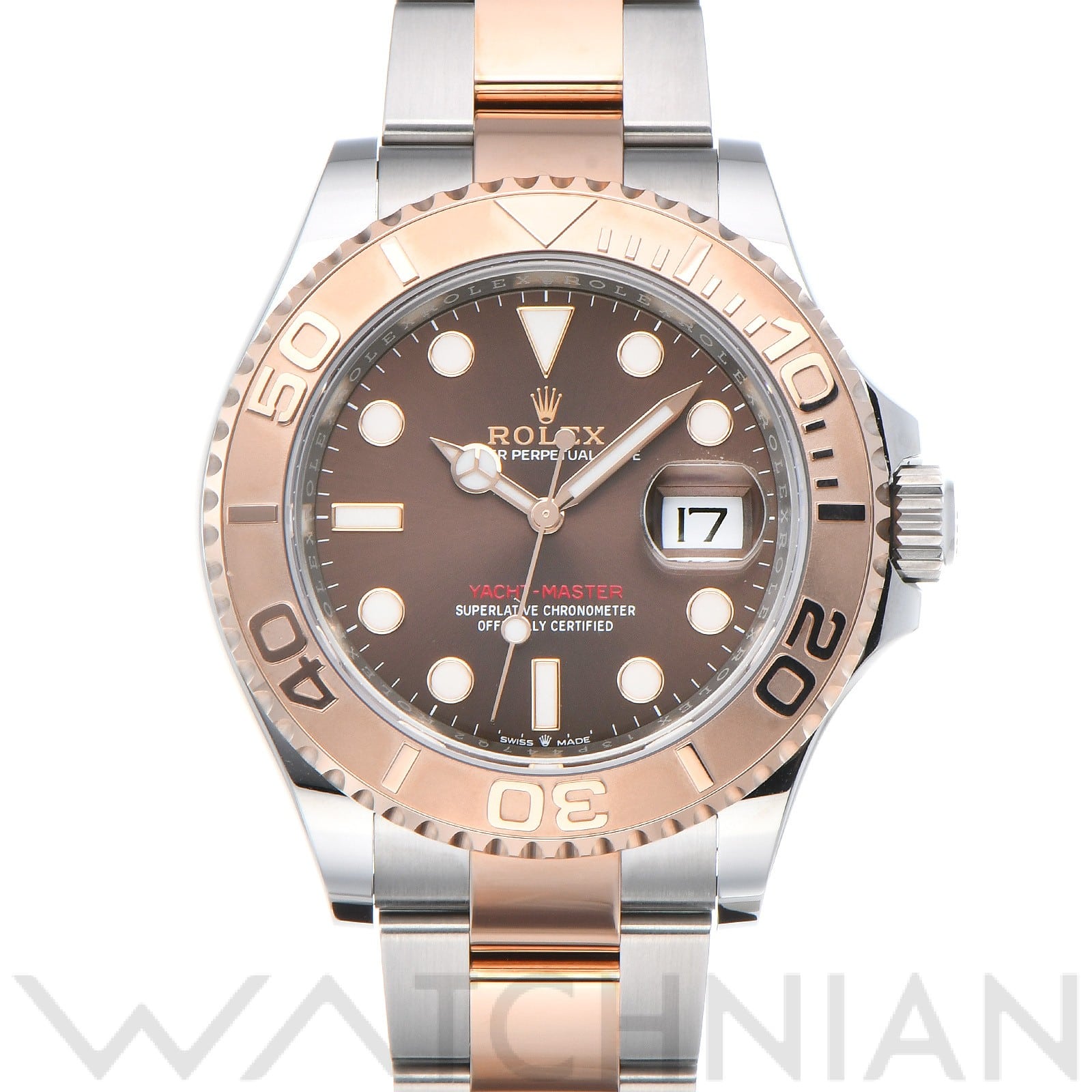 ロレックス ヨットマスター 40 126621 チョコレートブラウン メンズ 時計 【中古】【wristwatch】