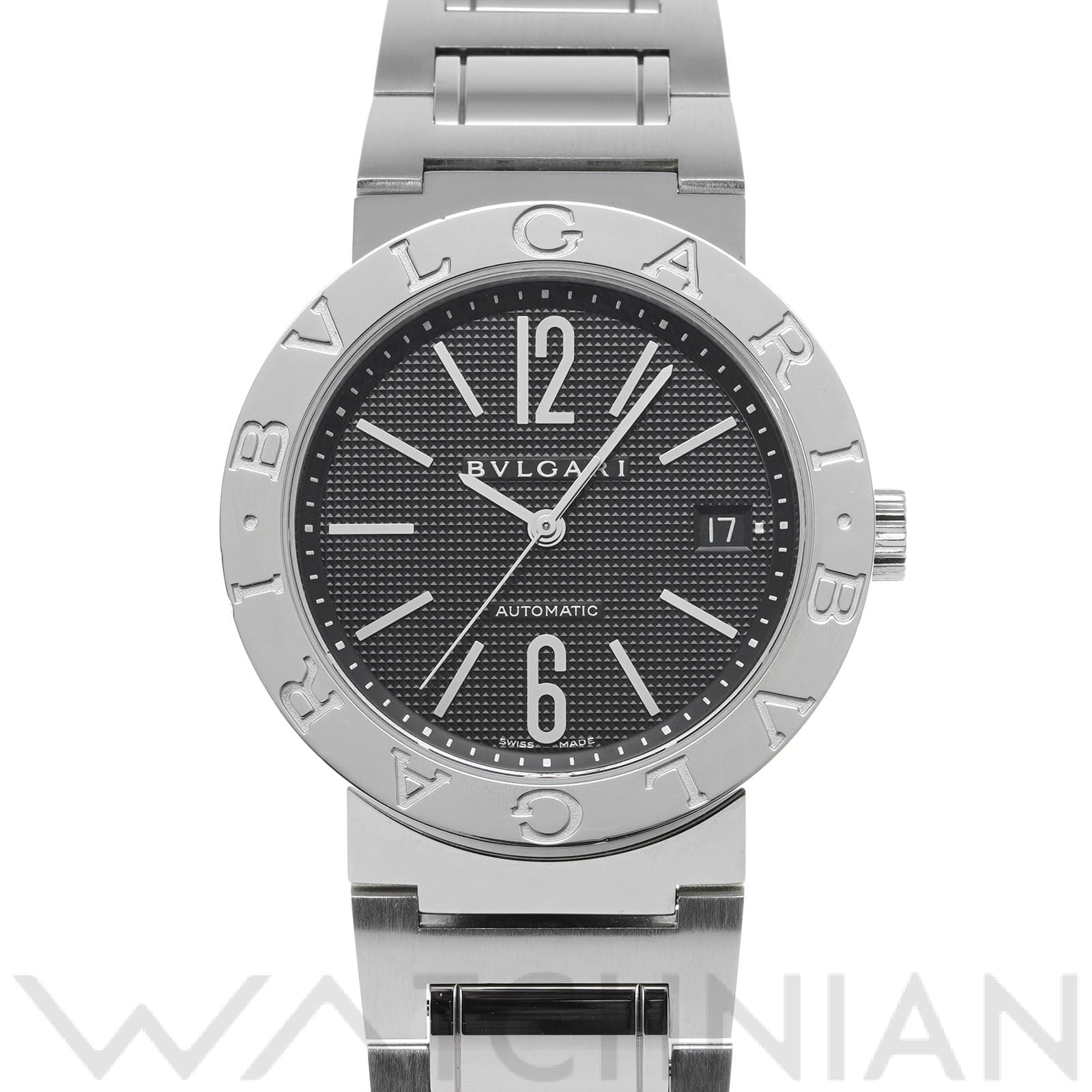 ブルガリ / BVLGARI ブルガリブルガリ BB38BSSD ブラック メンズ 時計 【中古】【wristwatch】