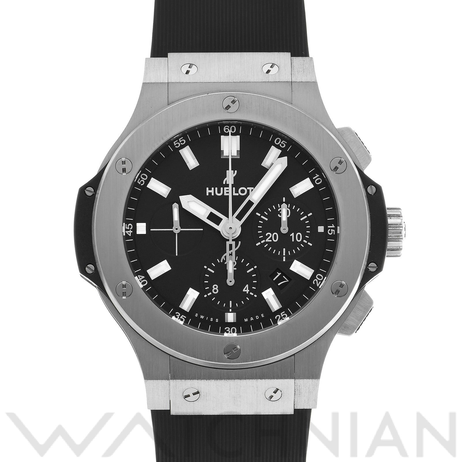 ウブロ / HUBLOT ビッグバン スチール 301.SX.1170.RX ブラック メンズ 時計 【中古】【wristwatch】