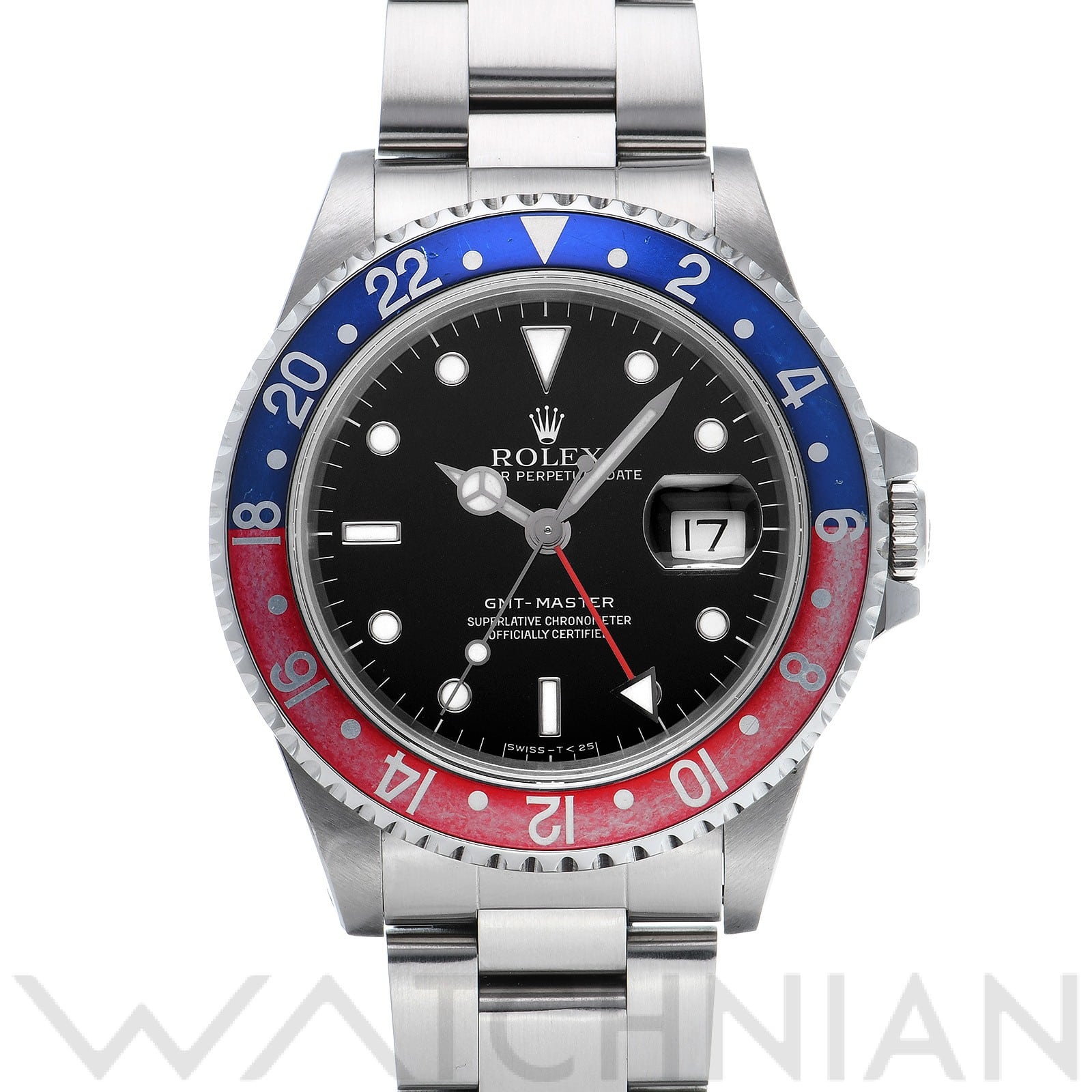 ロレックス GMTマスター 16700 ブラック メンズ 時計 【中古】【wristwatch】