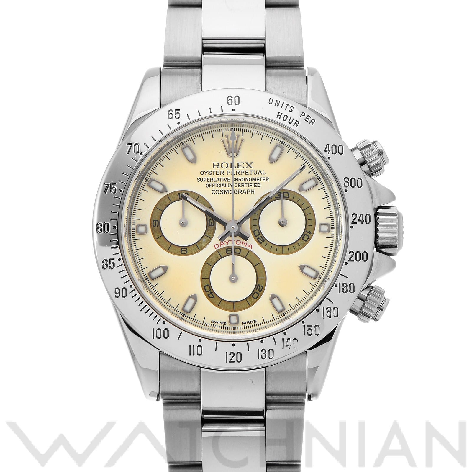 ロレックス コスモグラフ デイトナ 116520 ホワイト メンズ 時計 【中古】【wristwatch】