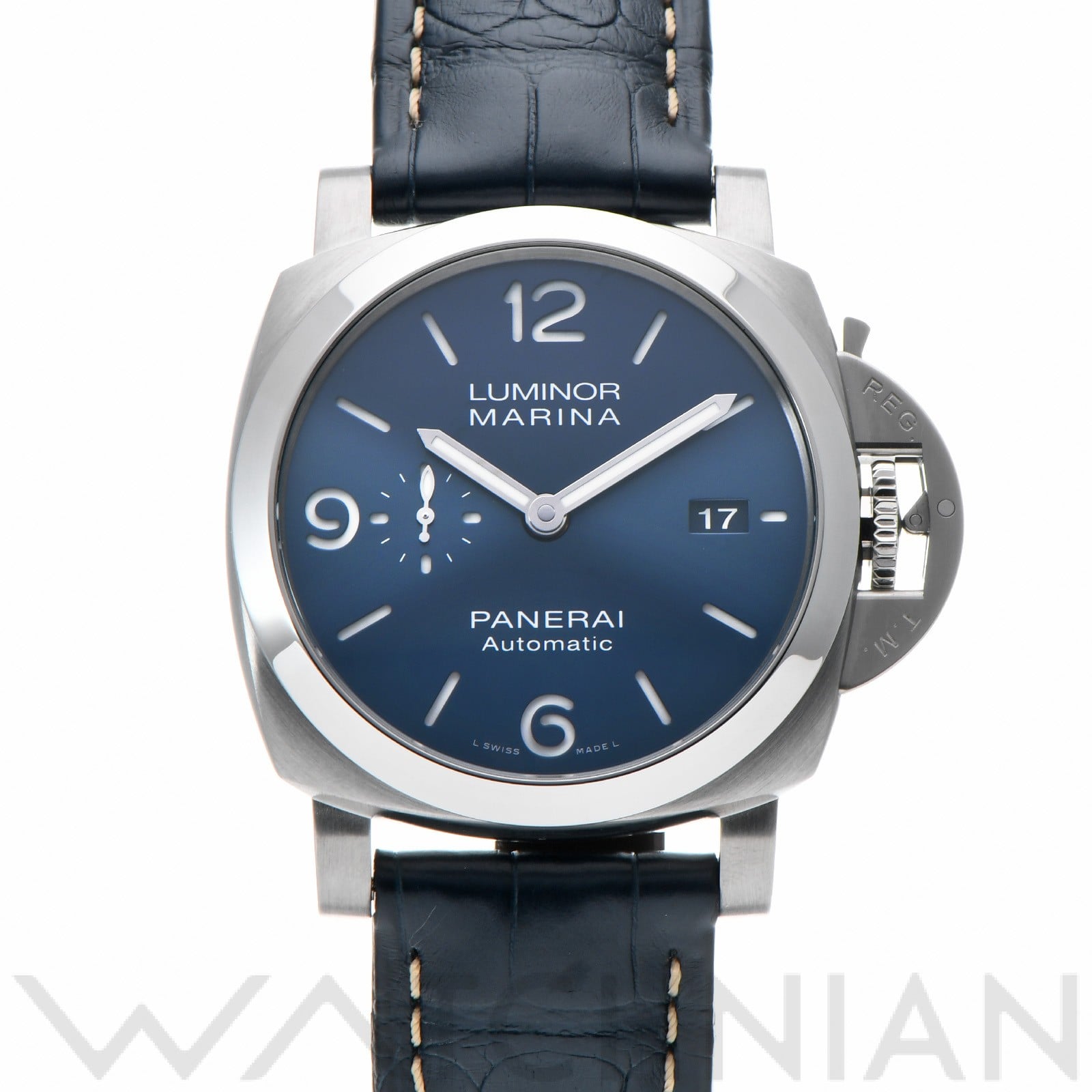 パネライ / PANERAI ルミノールマリーナ PAM01313 ブルー メンズ 時計 【中古】【wristwatch】
