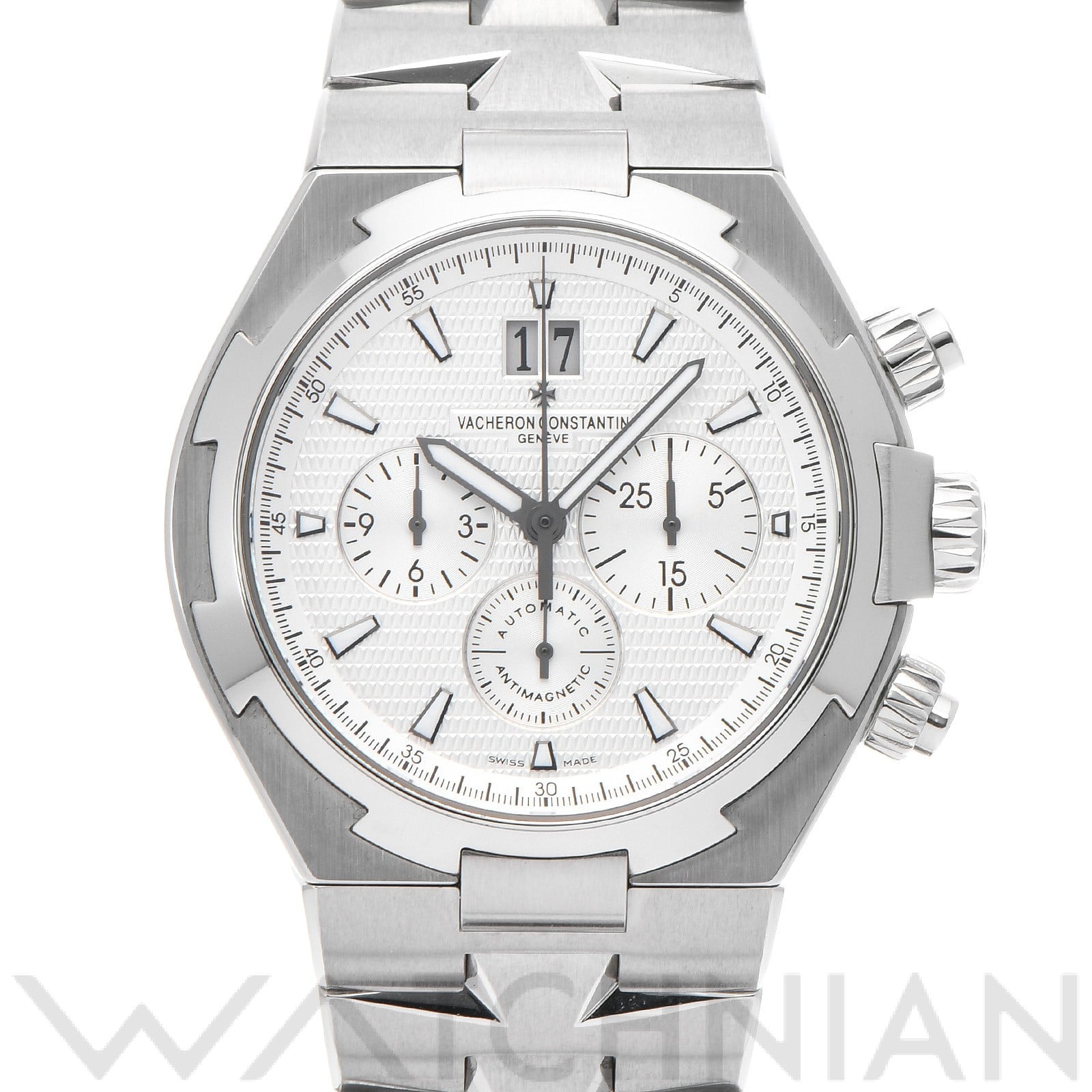 ヴァシュロン コンスタンタン / VACHERON CONSTANTIN オーバーシーズ クロノグラフ 49150/B01A-9095 シルバー メンズ 時計 【中古】【wristwatch】