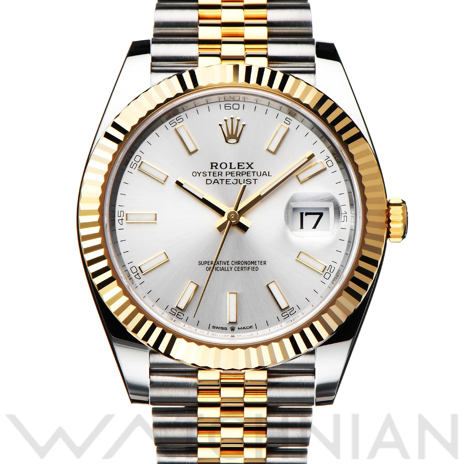 ロレックス デイトジャスト 41 126333 シルバー メンズ 時計 【新品】【wristwatch】