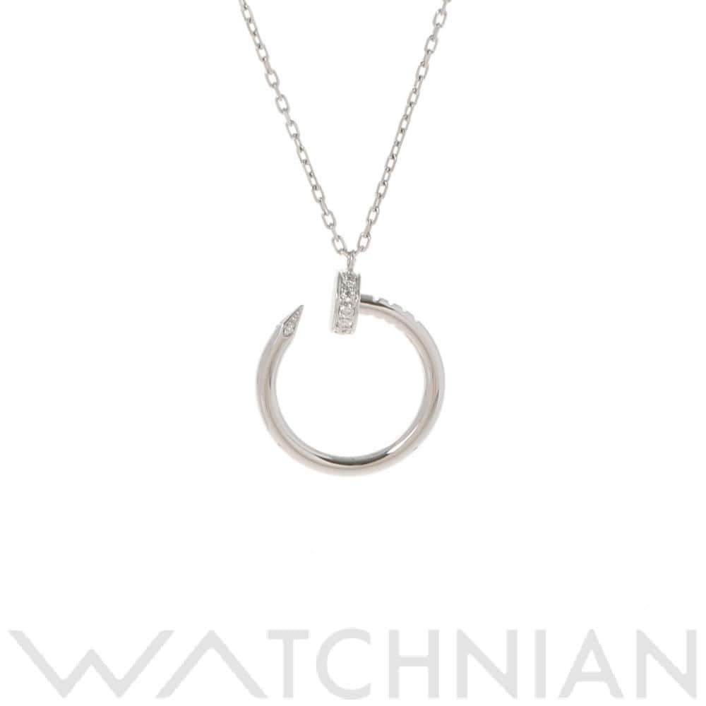 カルティエ ジュストアンクル K18WG/ダイヤ レディース ジュエリー 【中古】【jewelry】