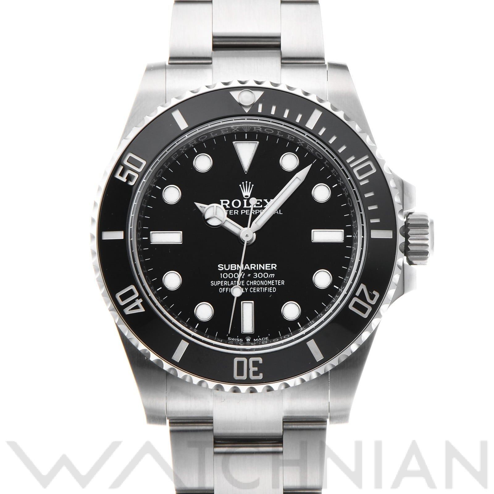 ロレックス サブマリーナ 124060 ブラック メンズ 時計 【中古】【wristwatch】