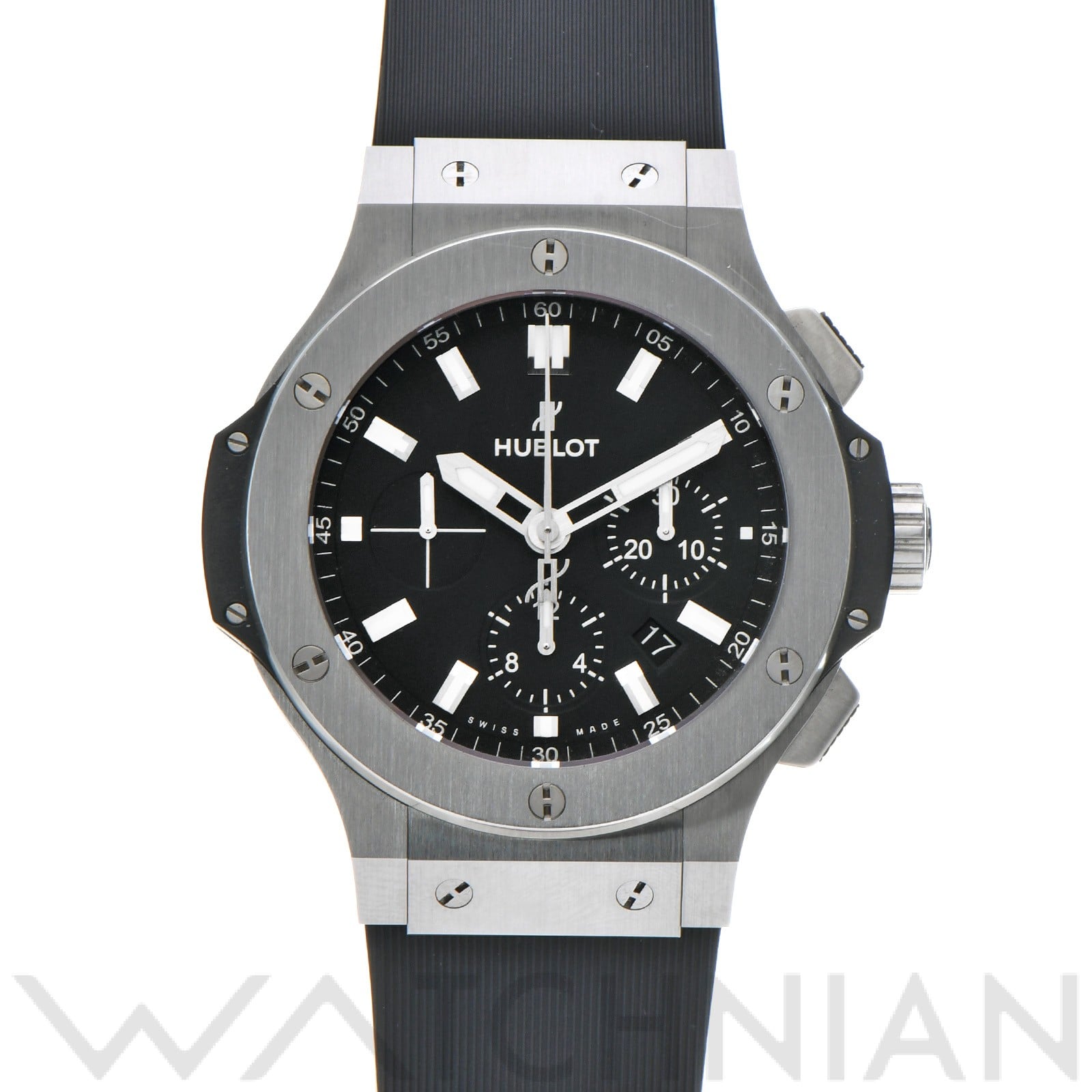 ウブロ / HUBLOT ビッグバン スチール 301.SX.1170.RX ブラック メンズ 時計 【中古】【wristwatch】